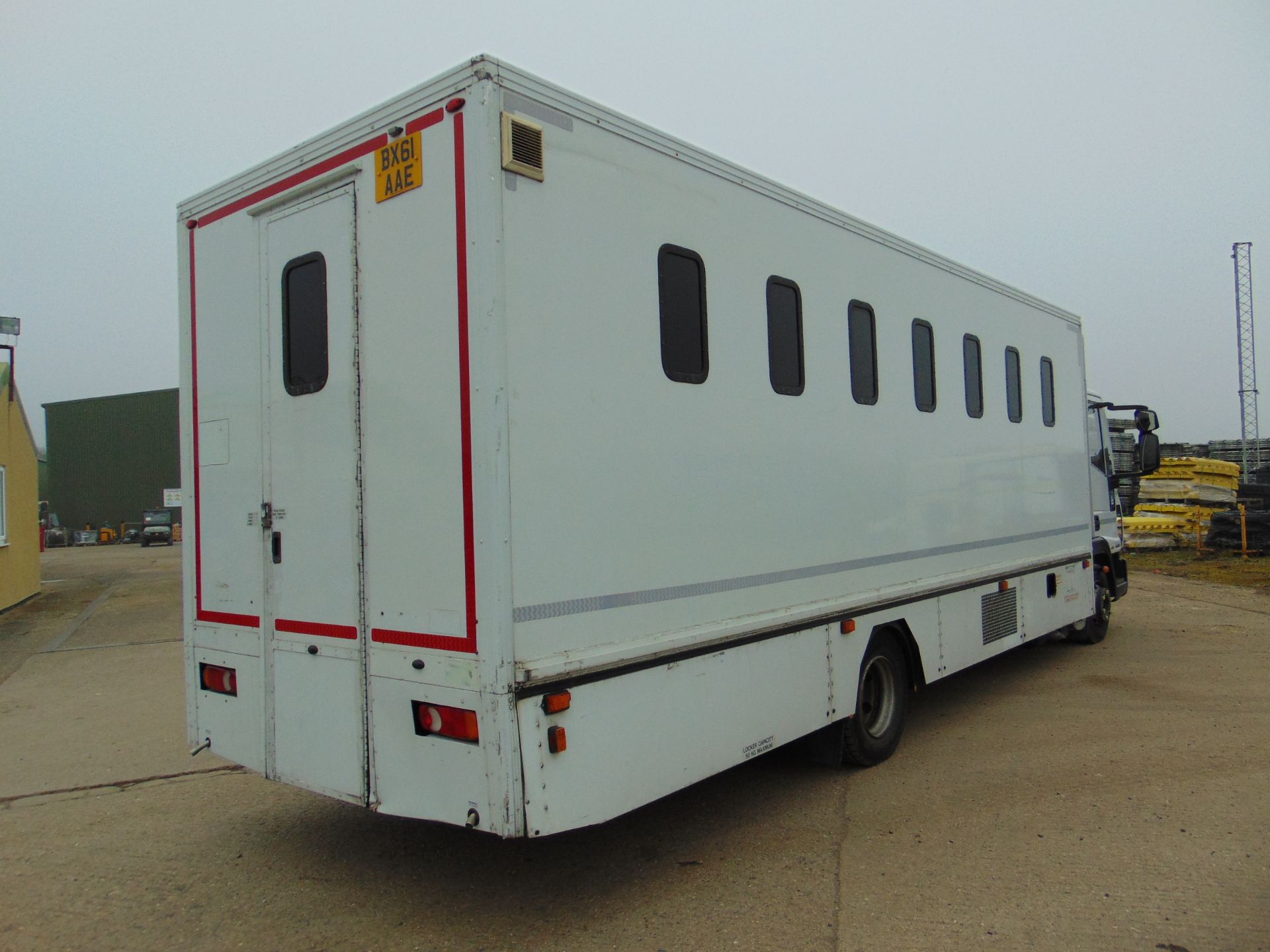 2011 Iveco Eurocargo 100E18 Day Cab Box Van 4x2 3.9L Diesel - Prison/Secure Transport Vehicle - Image 7 of 28