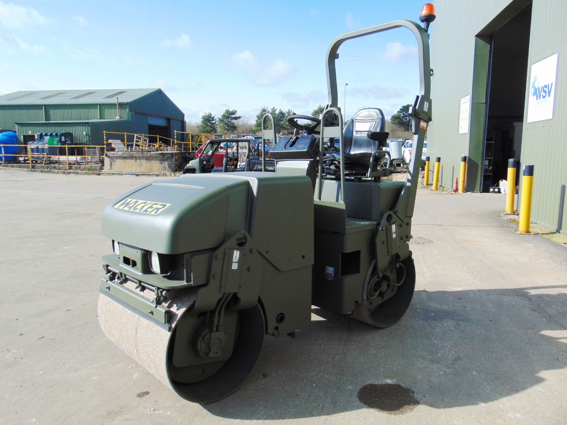 2006 Wacker Neuson RD27-100 Hydrostatic Vibratory Roller ONLY 507 HOURS! - Image 4 of 20