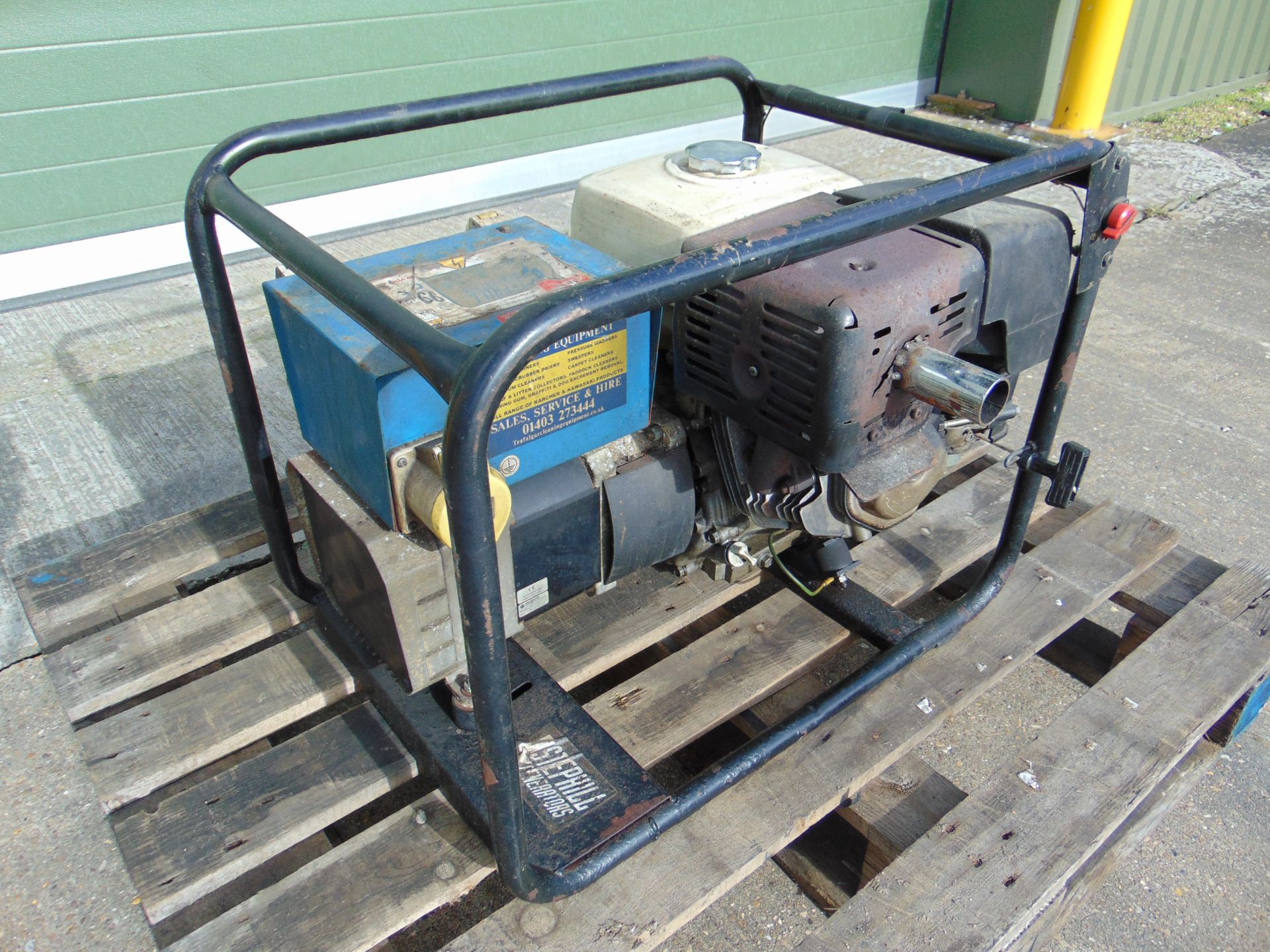 Stephill 6.5 KVA 110/230V Petrol Generator