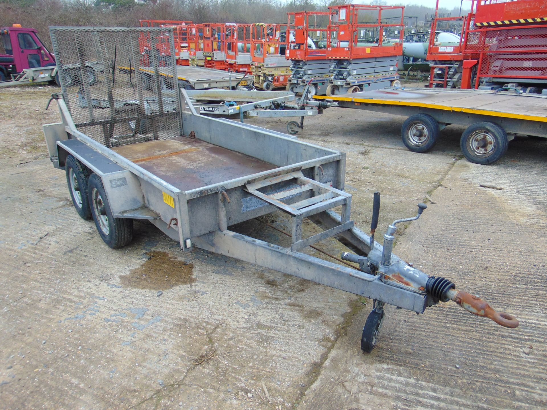 Heritage 2.4 Tonne Twin Axle Plant Trailer c/w Ramps