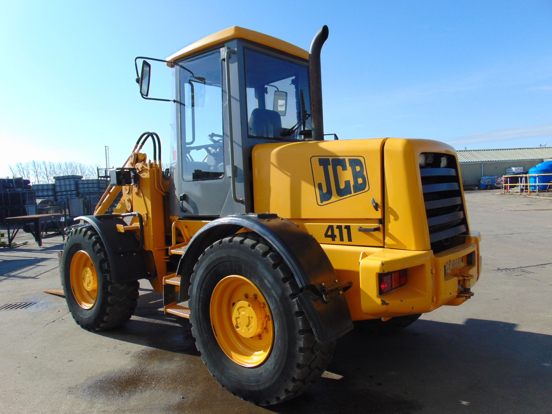 JCB 411 Loader ONLY 7,122 HOURS! - Image 10 of 21