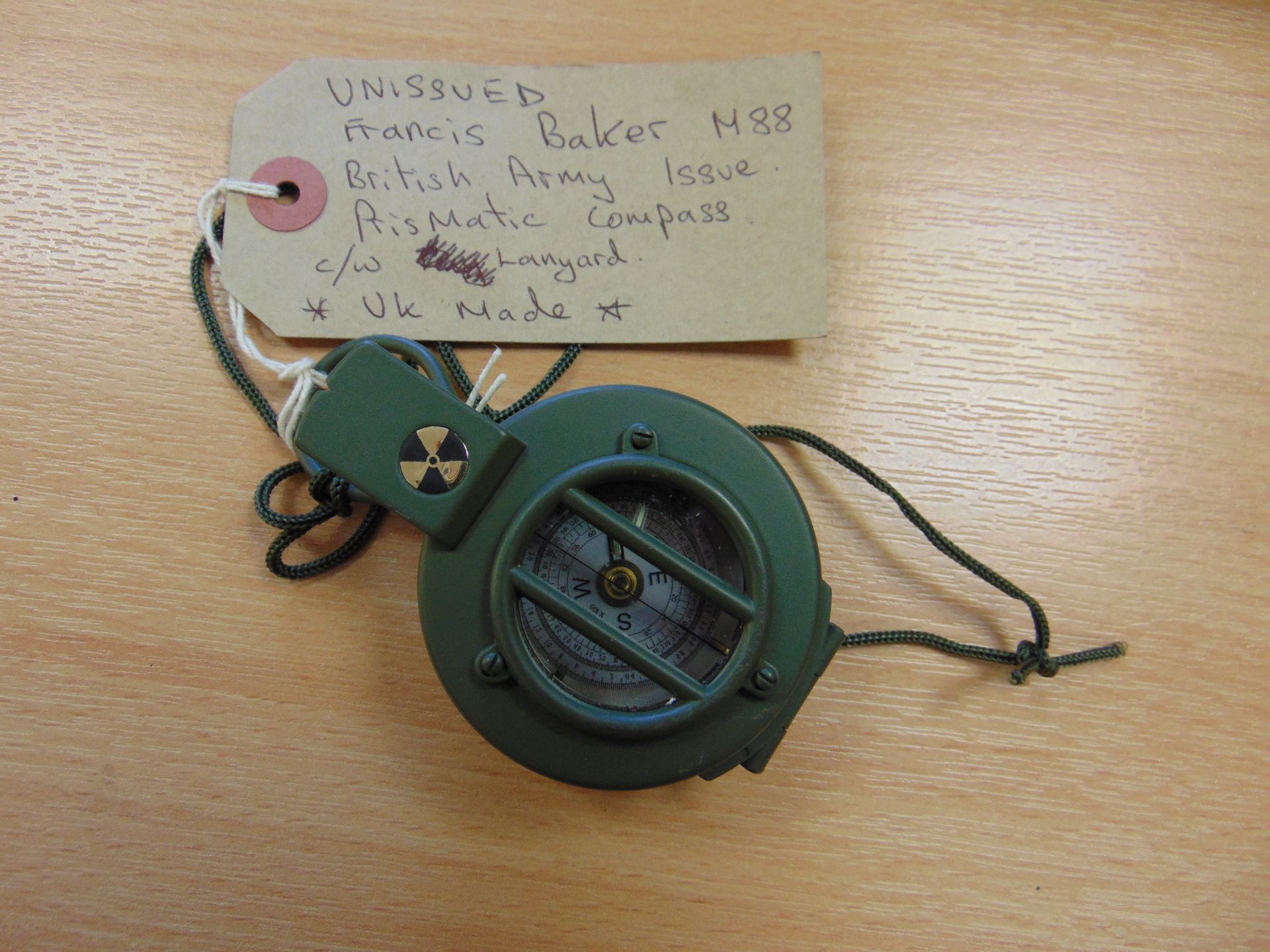 Genuine Unissued British Army Francis Barker M88 Marching Compass