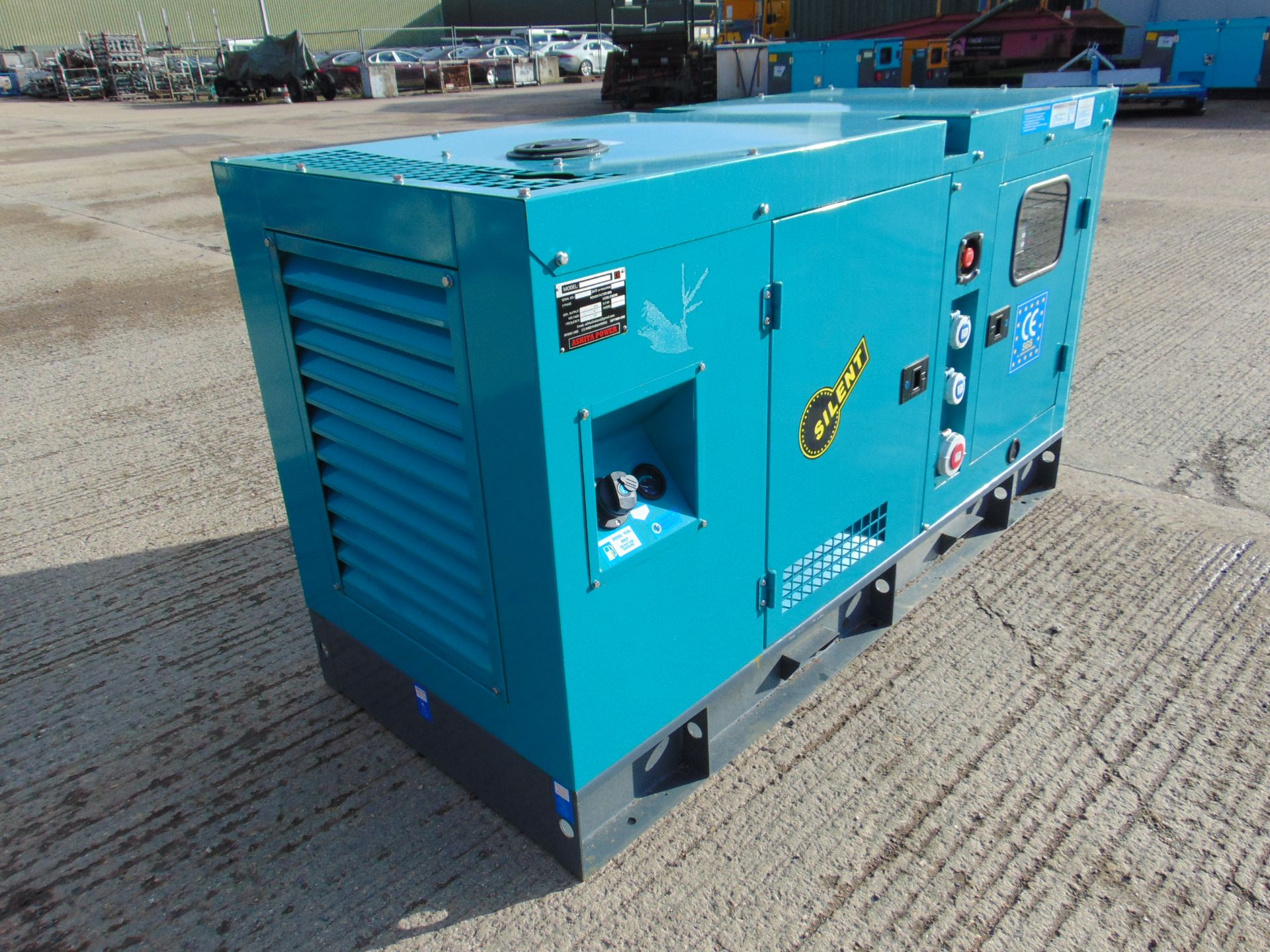 2020 UNISSUED 50 KVA 3 Phase Silent Diesel Generator Set - Image 2 of 18