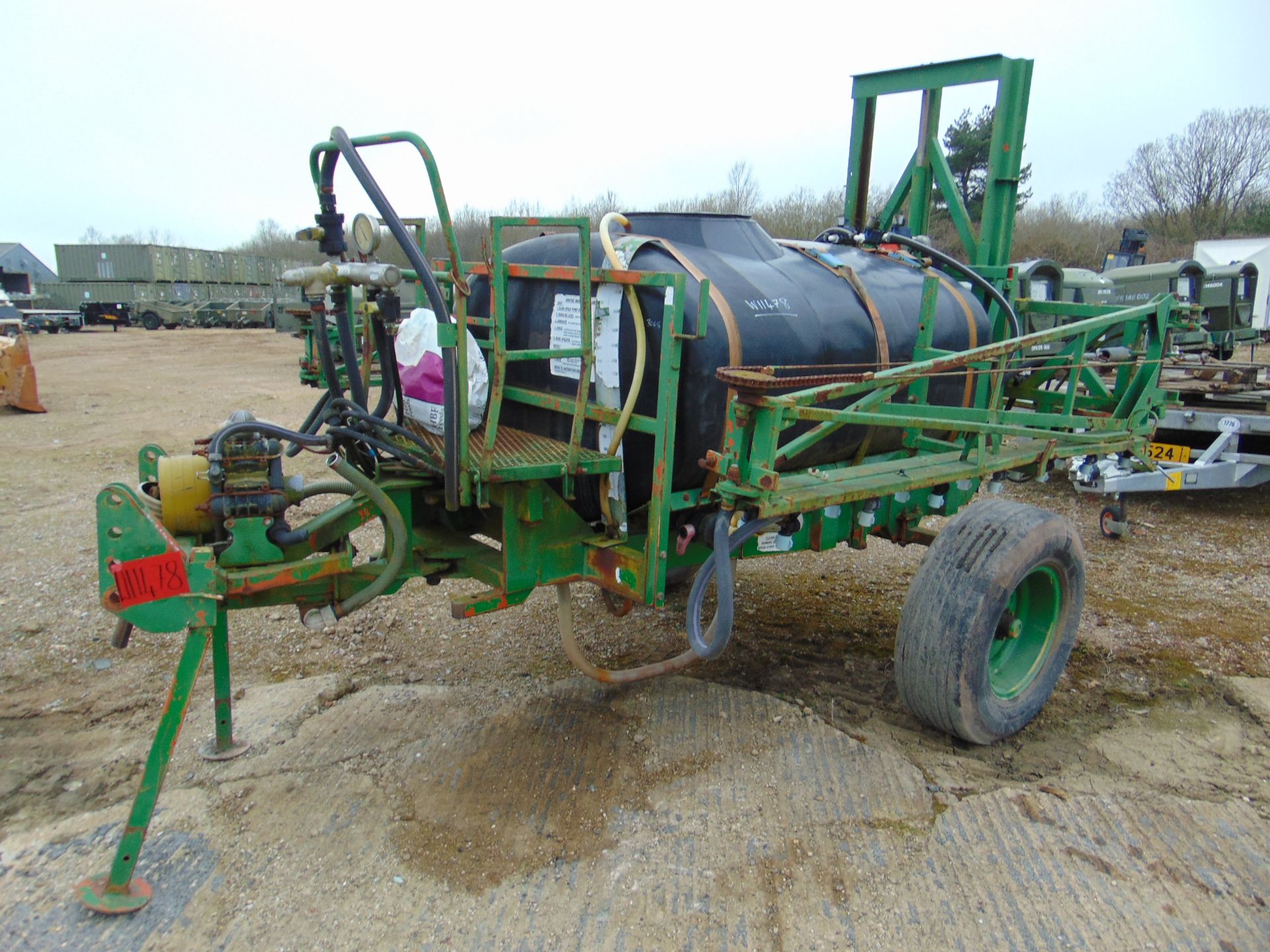 Allman Sprayer with PTO Pump Etc.