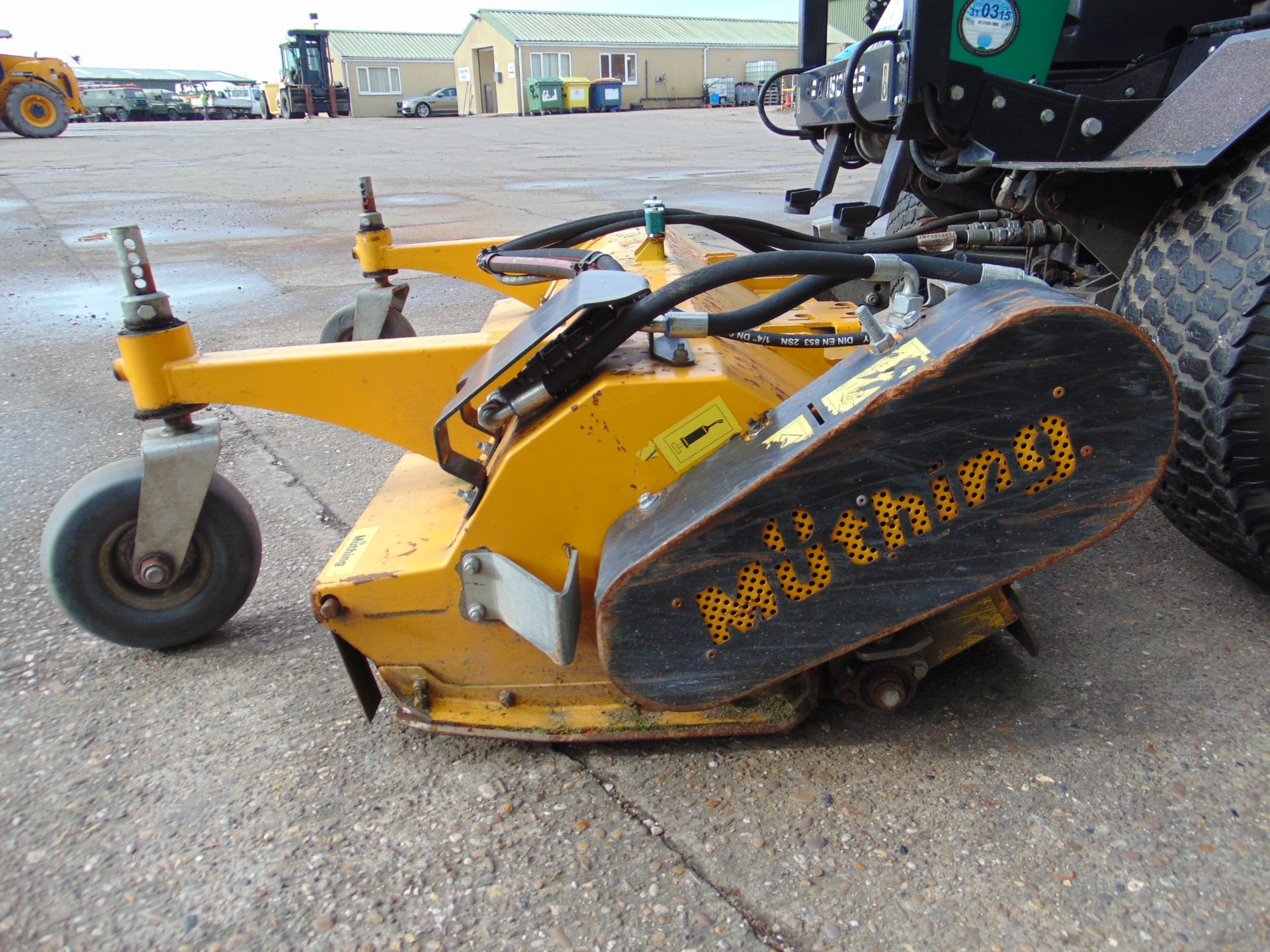 2014 Ransomes HR300 C/W Muthing Outfront Flail Mower ONLY 2,203 HOURS! - Bild 11 aus 26