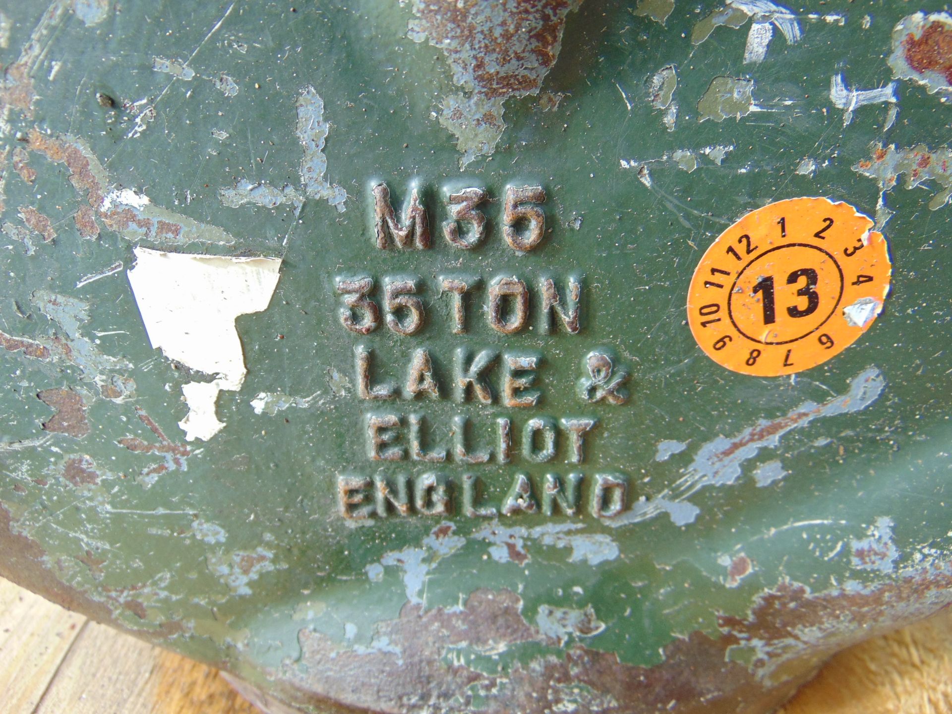 Q 2 x Lake & Elliot M35 Mastiff 35 Tonne Hydraulic Jacks - Image 3 of 3