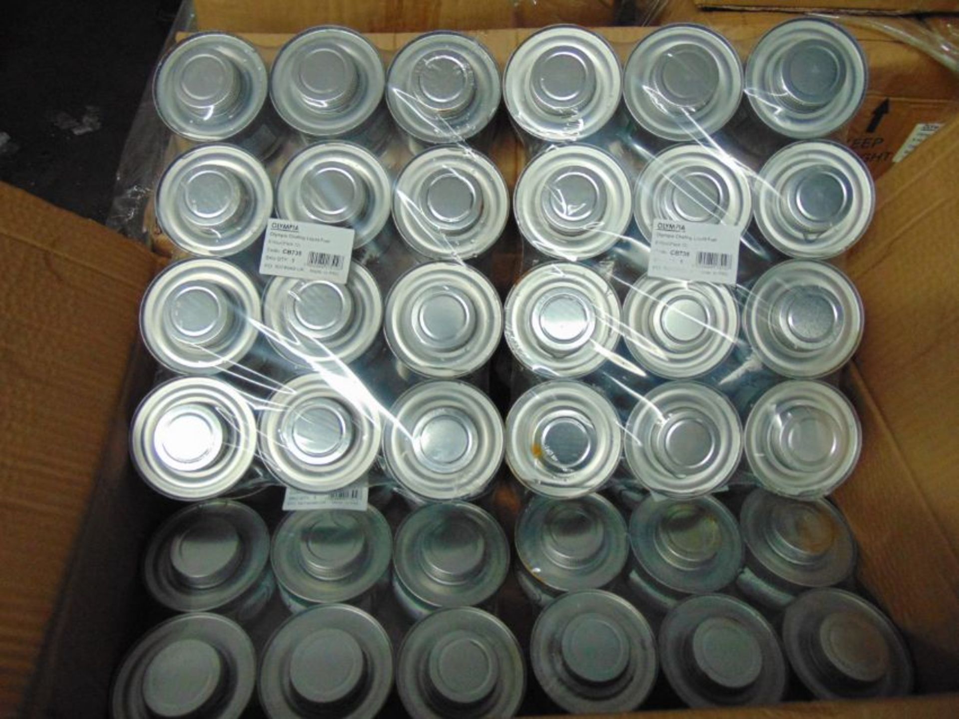 48 x UNISSUED Olympia Chafing Liquid Fuel