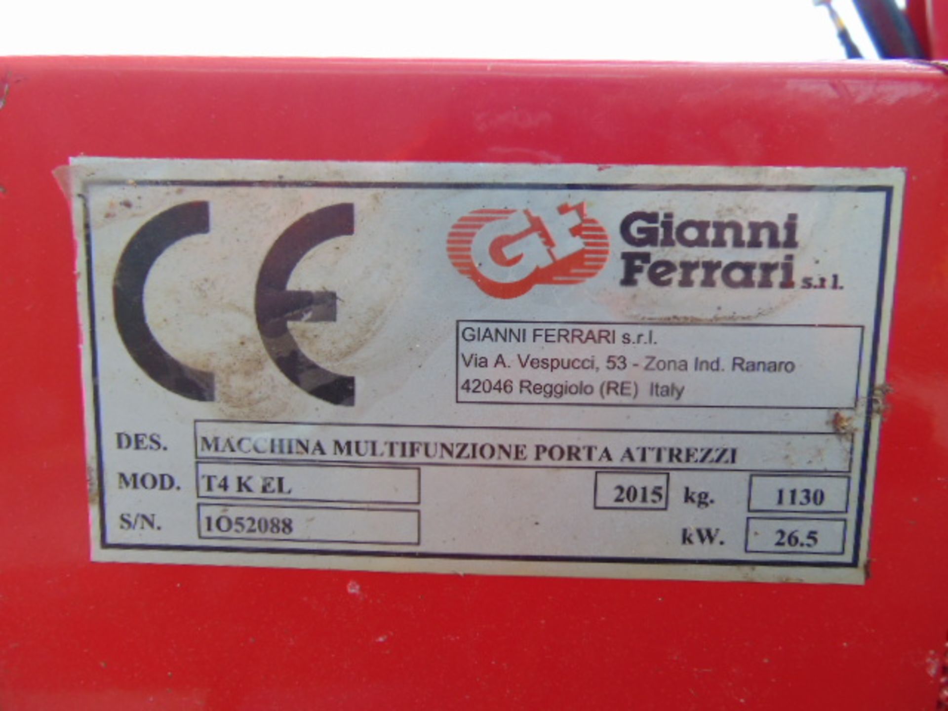 Gianni Ferrari T4 K EL Ride On Mower ONLY 1,763 HOURS! - Image 19 of 23