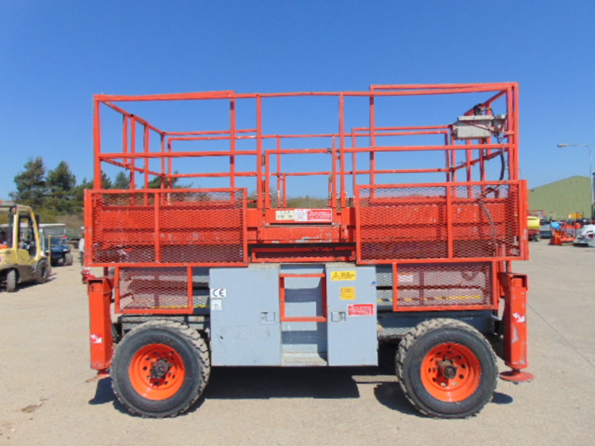 SkyJack SJ8831 Rough Terrain Diesel Scissor Lift - Image 2 of 22