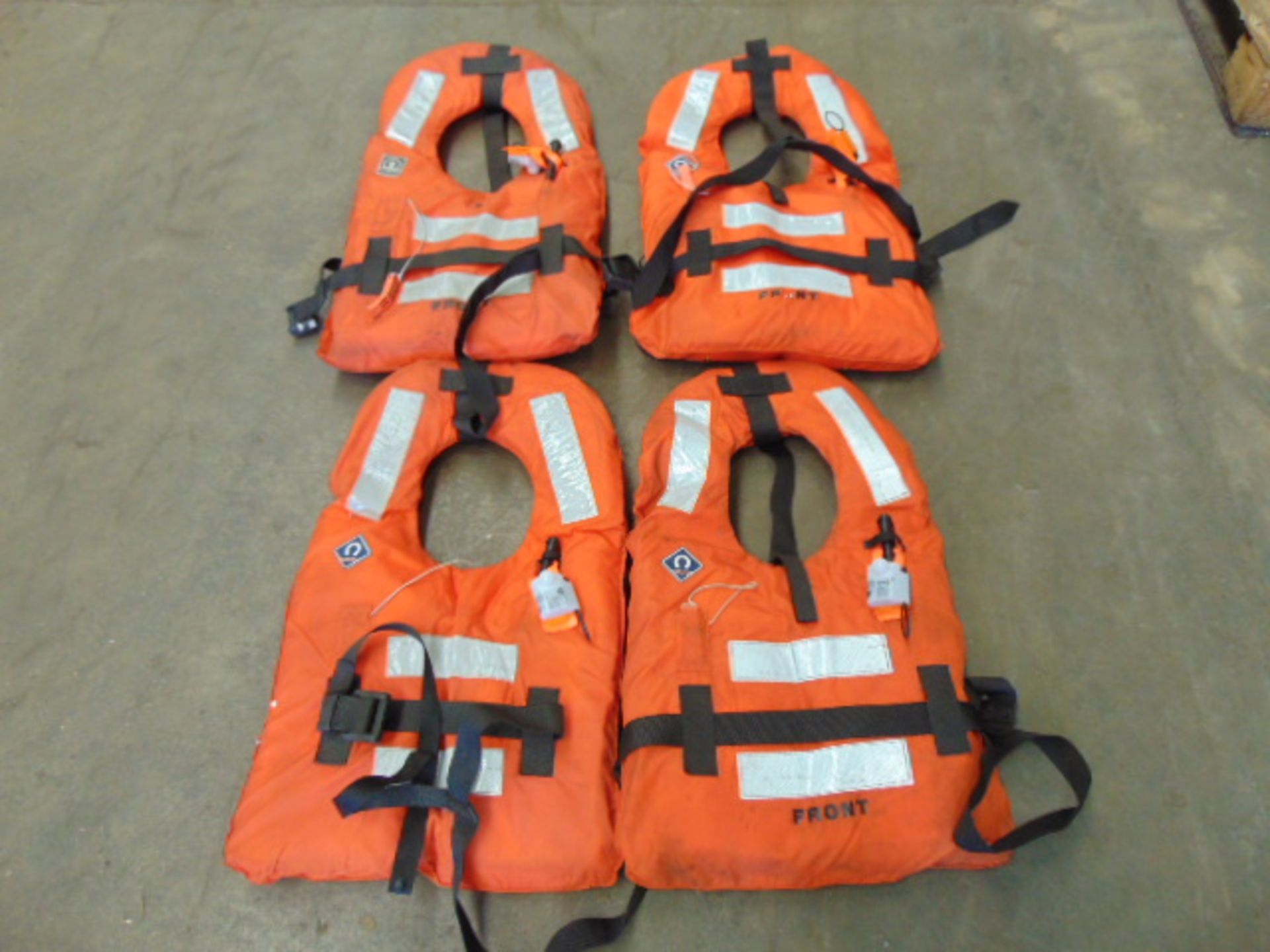 4 x Crewfit 150N Crewsaver Life Jackets