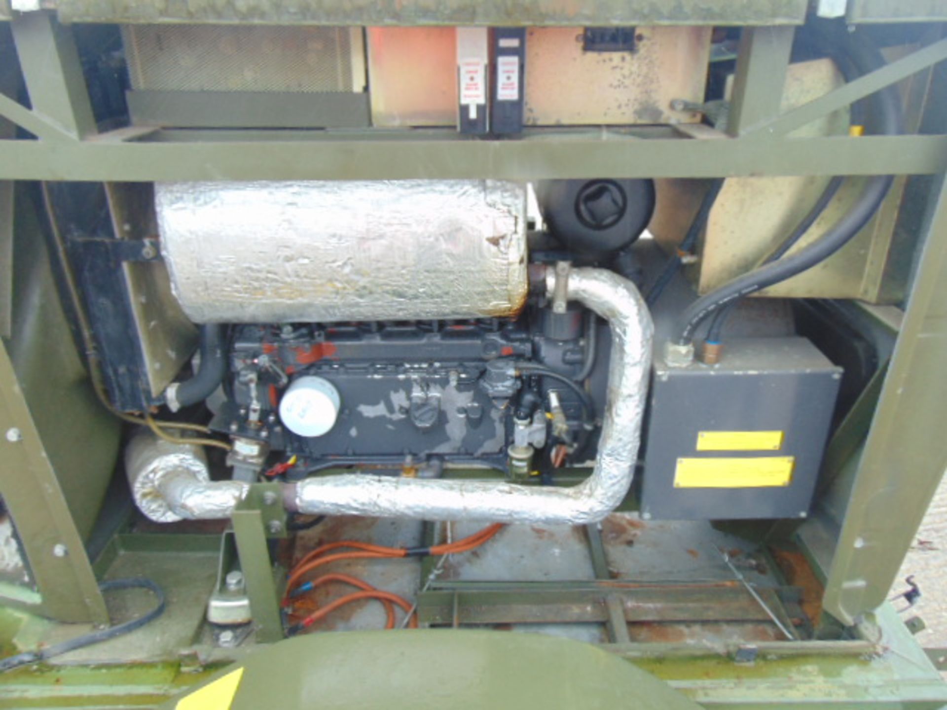 Ex Uk Royal Air Force Trailer Mounted 25 KVA Generator - Image 13 of 15