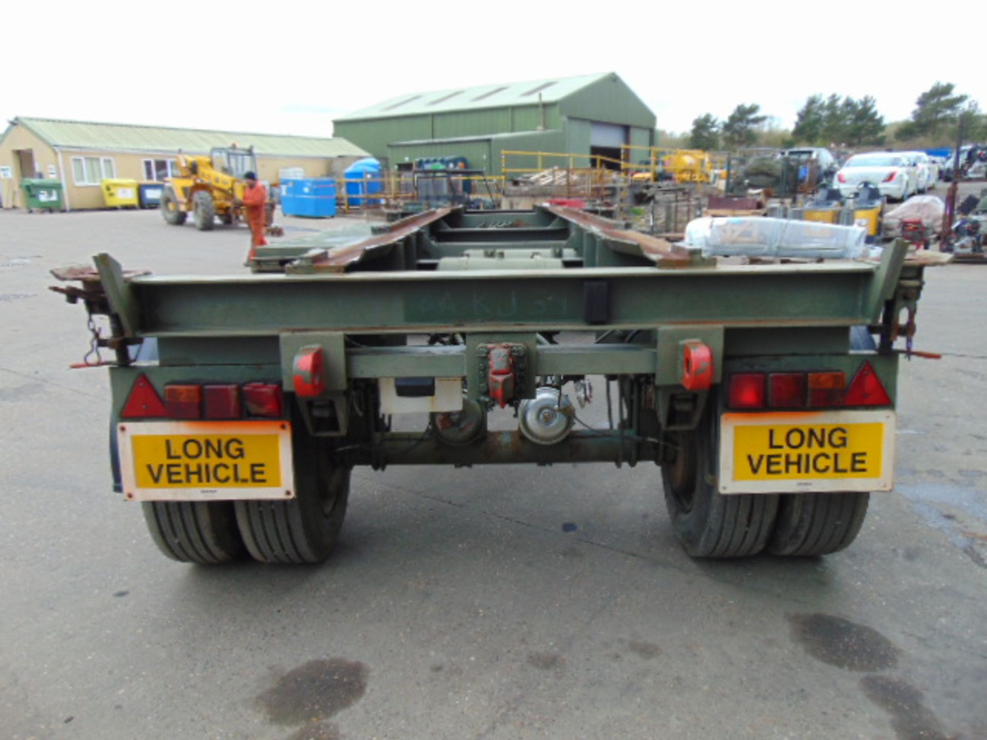 King DB20 2 axle drawbar skeletal trailer - Image 7 of 21