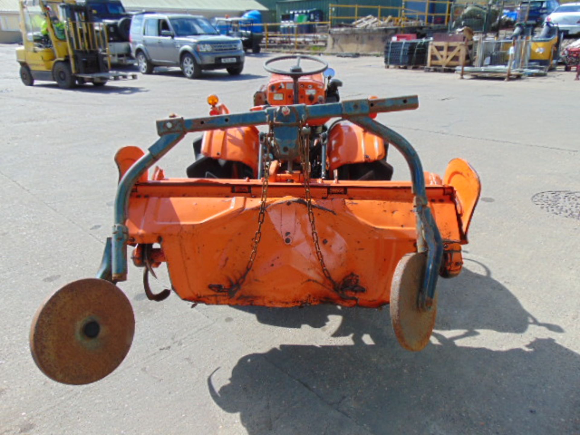 Kubota B7000 4x4 Compact Tractor c/w Rotavator - Image 7 of 19