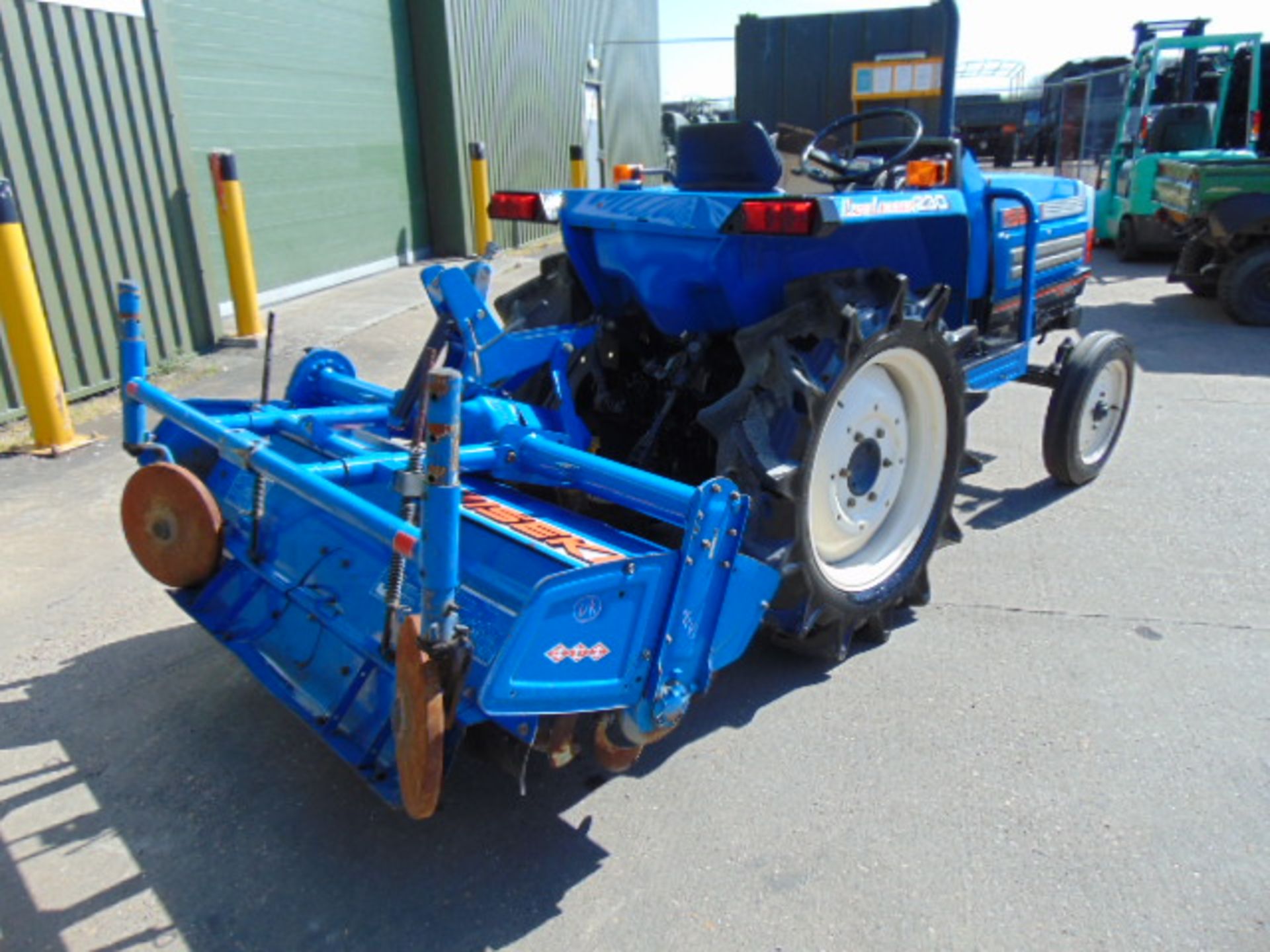 Iseki 230 Compact Tractor c/w Rotavator ONLY 527 HOURS! - Image 6 of 21