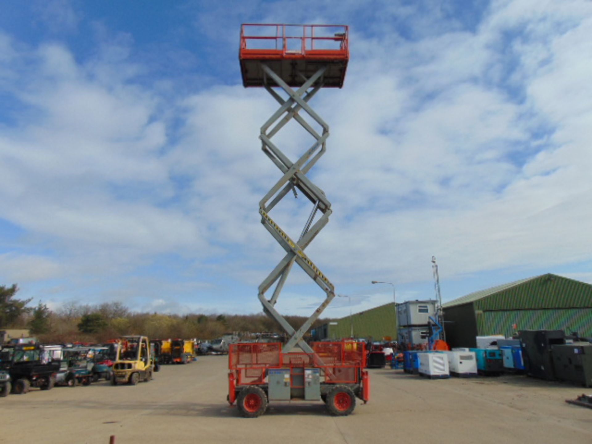 SkyJack SJ8841 Rough Terrain 14.5m Diesel Scissor Lift - Image 2 of 26