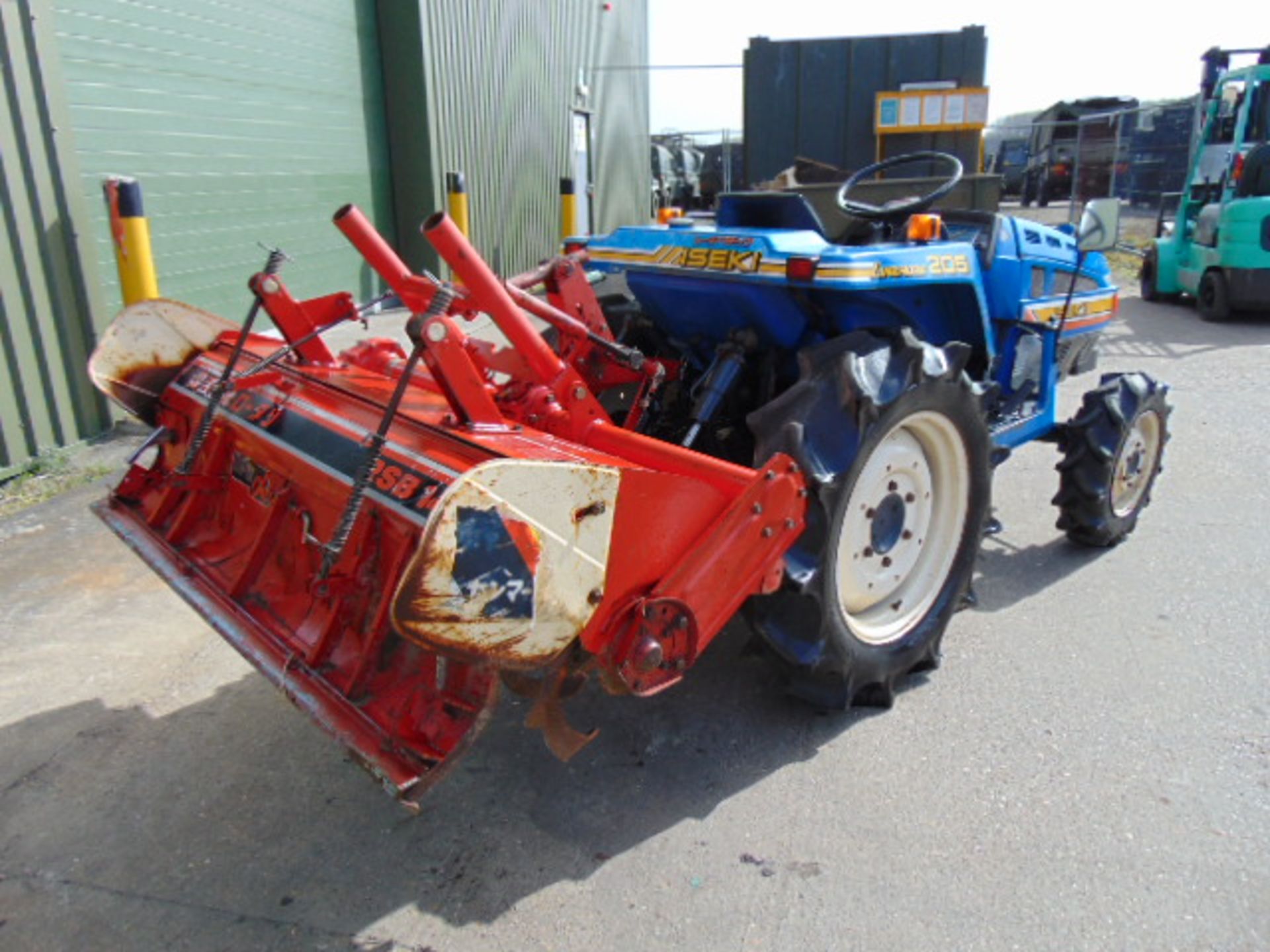 Iseki Landhope 205 4x4 Compact Tractor c/w Rotavator ONLY 724 HOURS! - Image 6 of 19