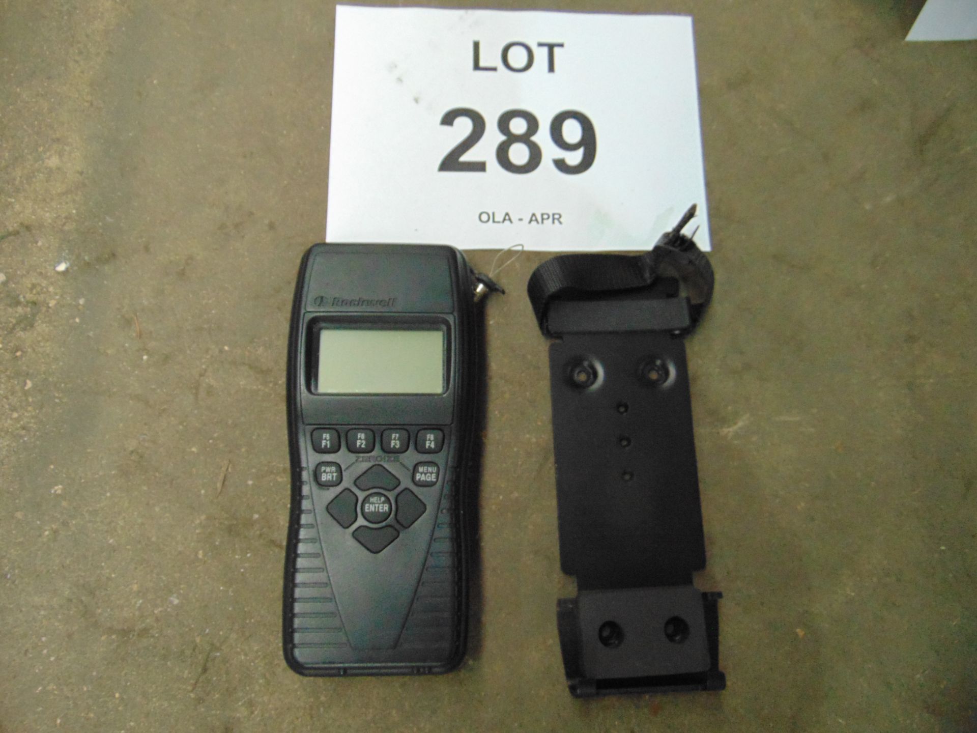 ROCKWELL HNV 2000 GPS RECIEVER C/W VEHICLE MOUNT AS SHOWN