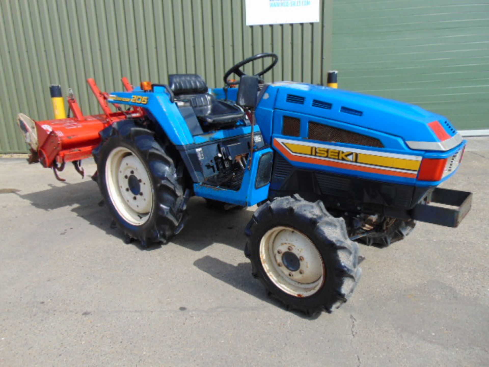 Iseki Landhope 205 4x4 Compact Tractor c/w Rotavator ONLY 724 HOURS!