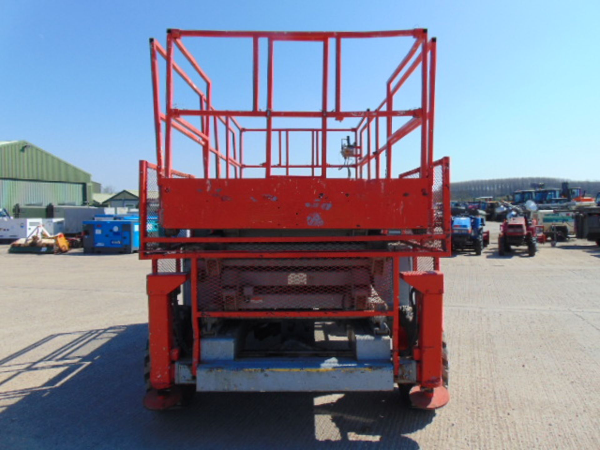 SkyJack SJ8831 Rough Terrain Diesel Scissor Lift - Image 4 of 22