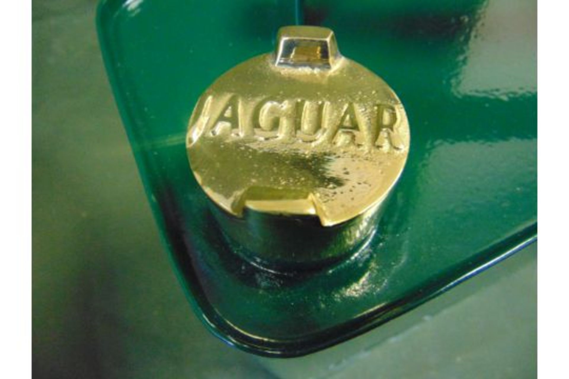JAGUAR 1 GALL PETROL/ OIL CAN WITH BRASS CAP - UNUSED - Image 4 of 4