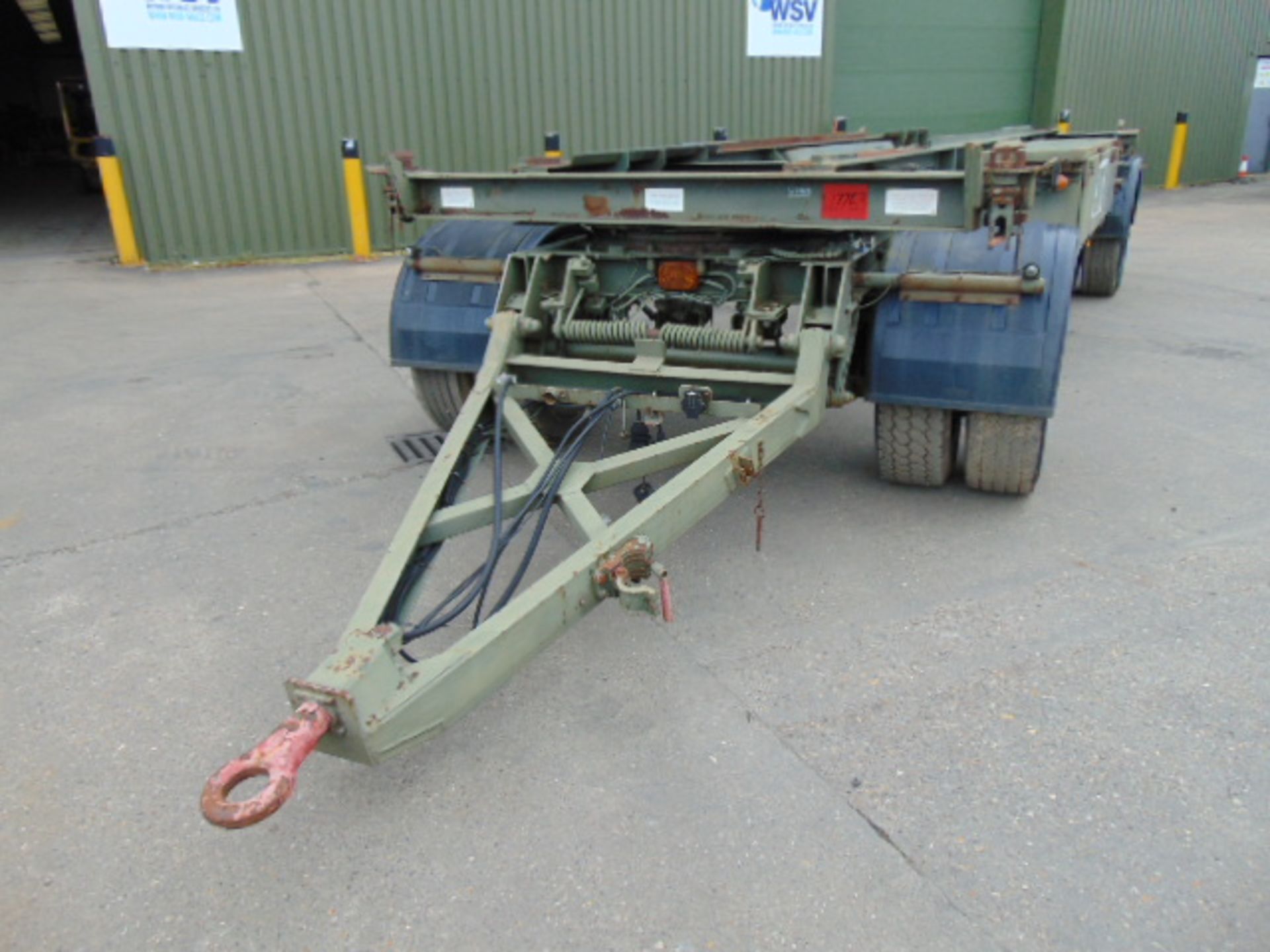 King DB20 2 axle drawbar skeletal trailer - Image 9 of 21