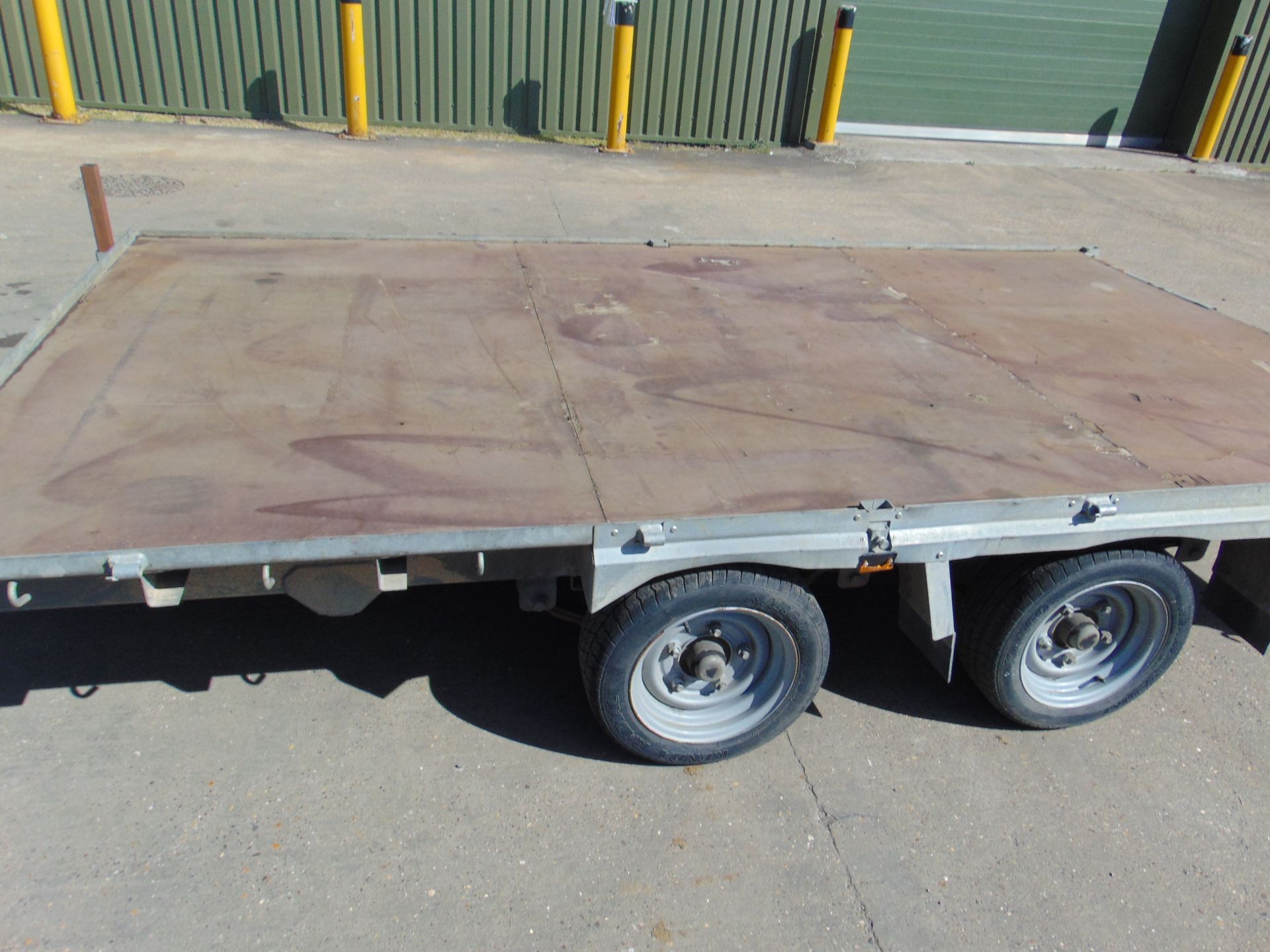 INDESPENSION 3500 KGS GALVANISED CAR/ PLANT TRAILER 12ft 6 ins X 6ft 6 ins 2 axle - Image 5 of 12