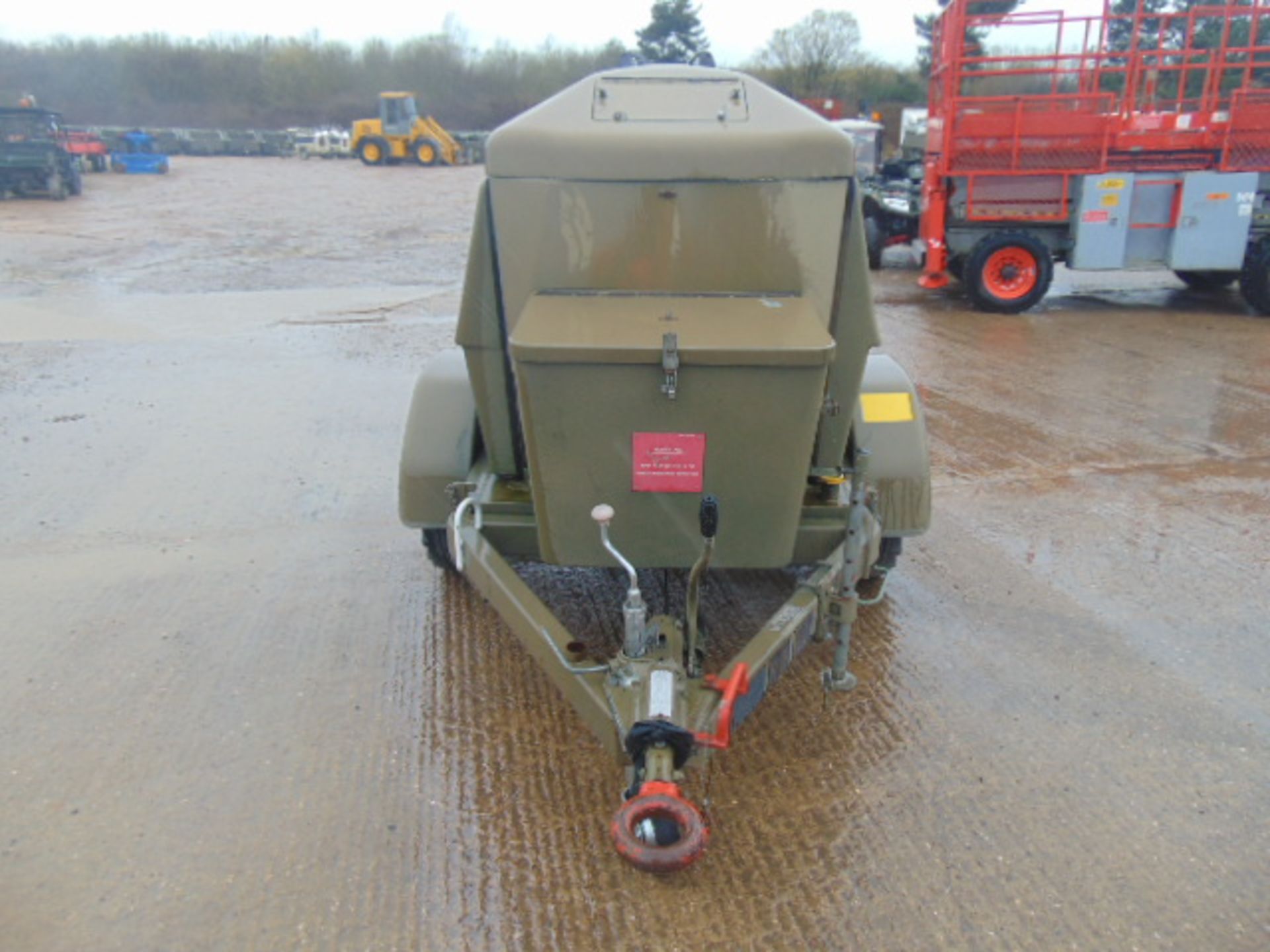 Ex Uk Royal Air Force Trailer Mounted 25 KVA Generator - Image 2 of 15