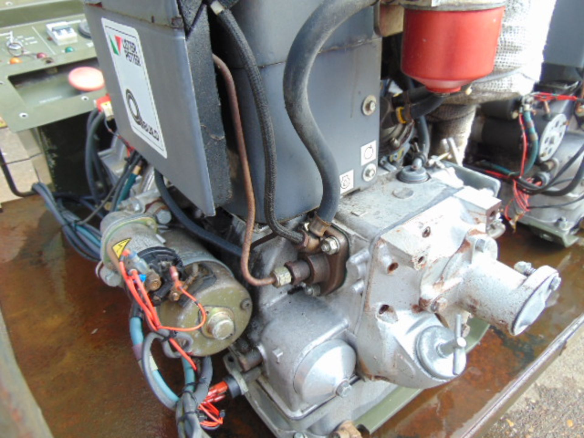 Markon B105D 5 KVA lister/petter electric start 240/120 volt 50 HZ Diesel Generator - Image 2 of 6