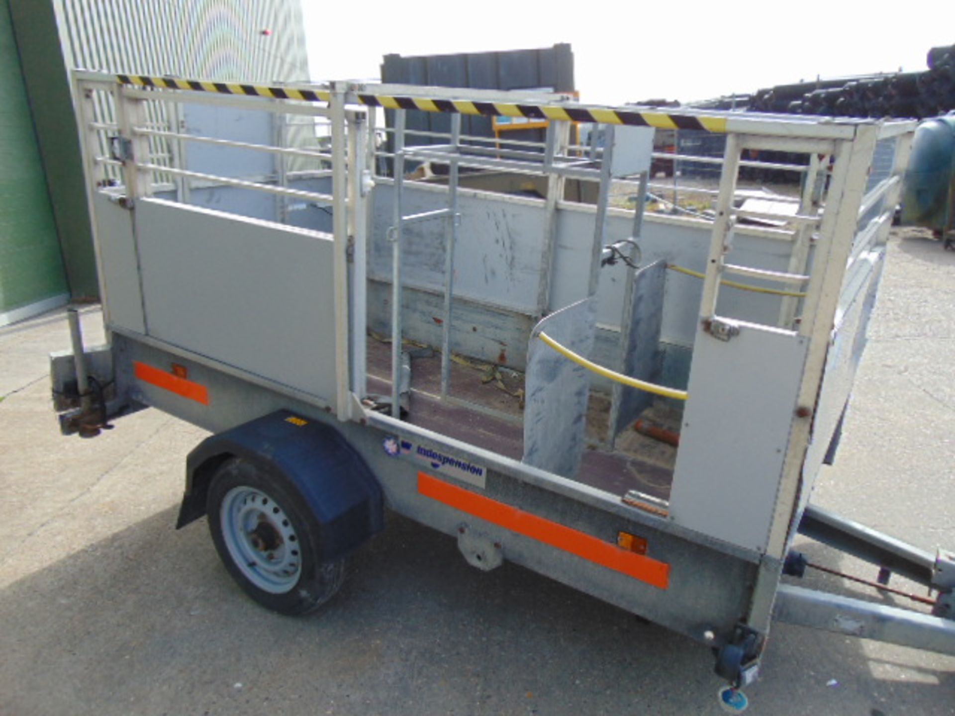 Ex British Telecom Indespension 750Kg Single Axle Engineers Trailer - Image 9 of 14