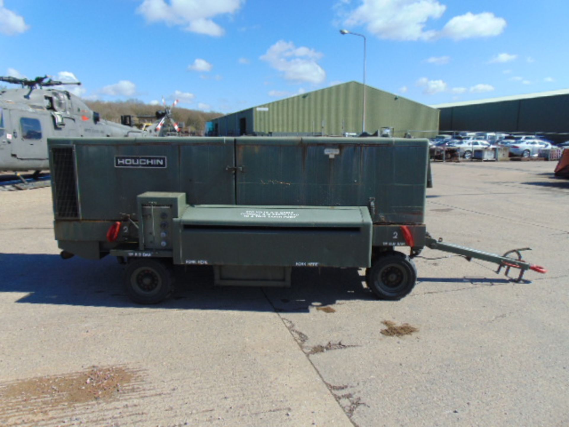 Houchin Twin Axle 60 KVA 48KW Aircraft Ground Power Unit c/w Cummins Engine - Image 5 of 21