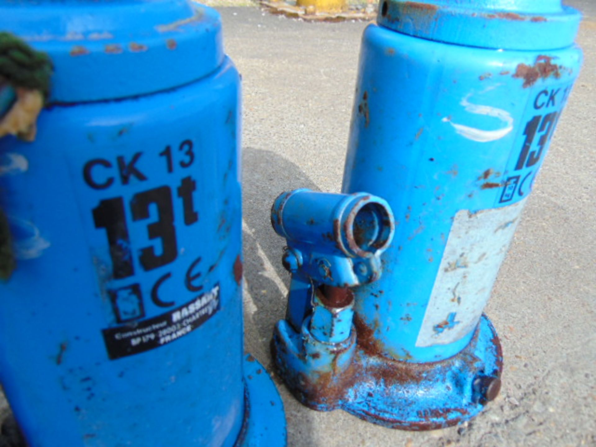 Q 2 x Tangye 13 Tonne Hydraulic Jacks - Image 3 of 3