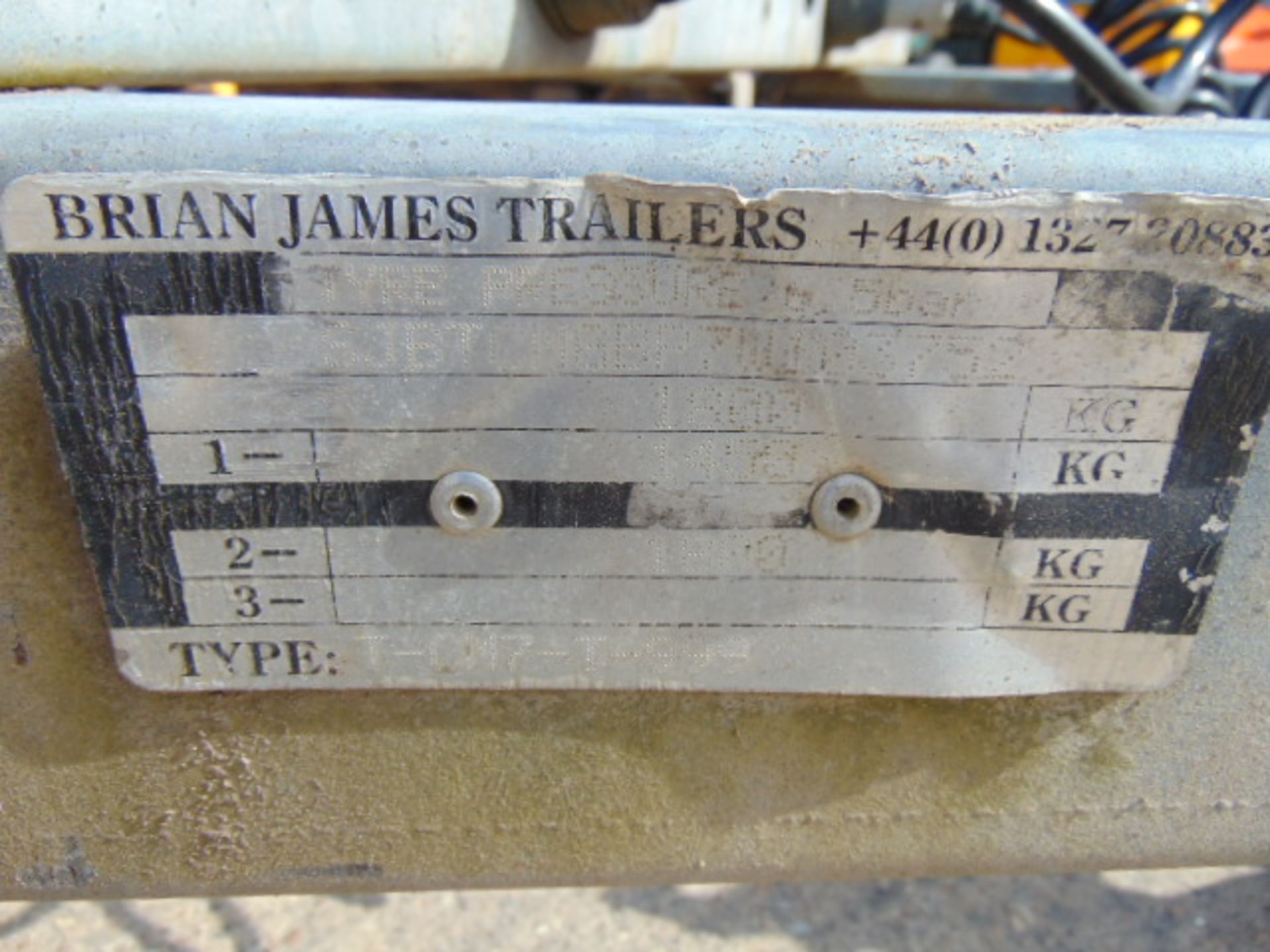 Brian James Single Axle Car Transporter Trailer C/W Ramps - Image 14 of 14