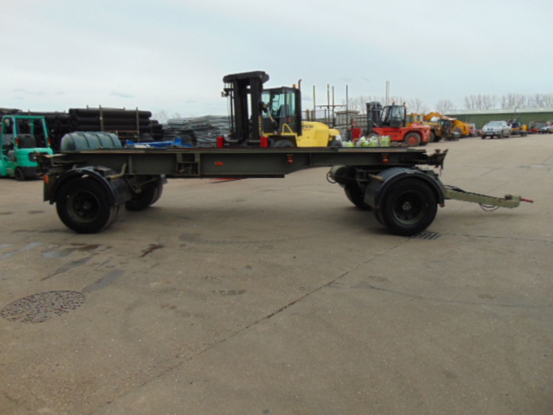 King DB20 2 axle drawbar skeletal trailer - Image 4 of 21