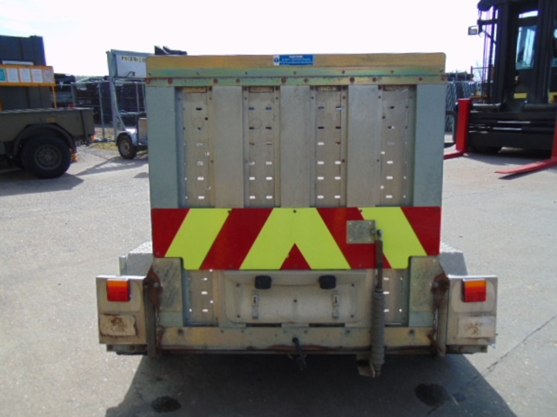 Aluminium 2 Wheel Plant Trailer c/w Rear Ramp - Image 7 of 14