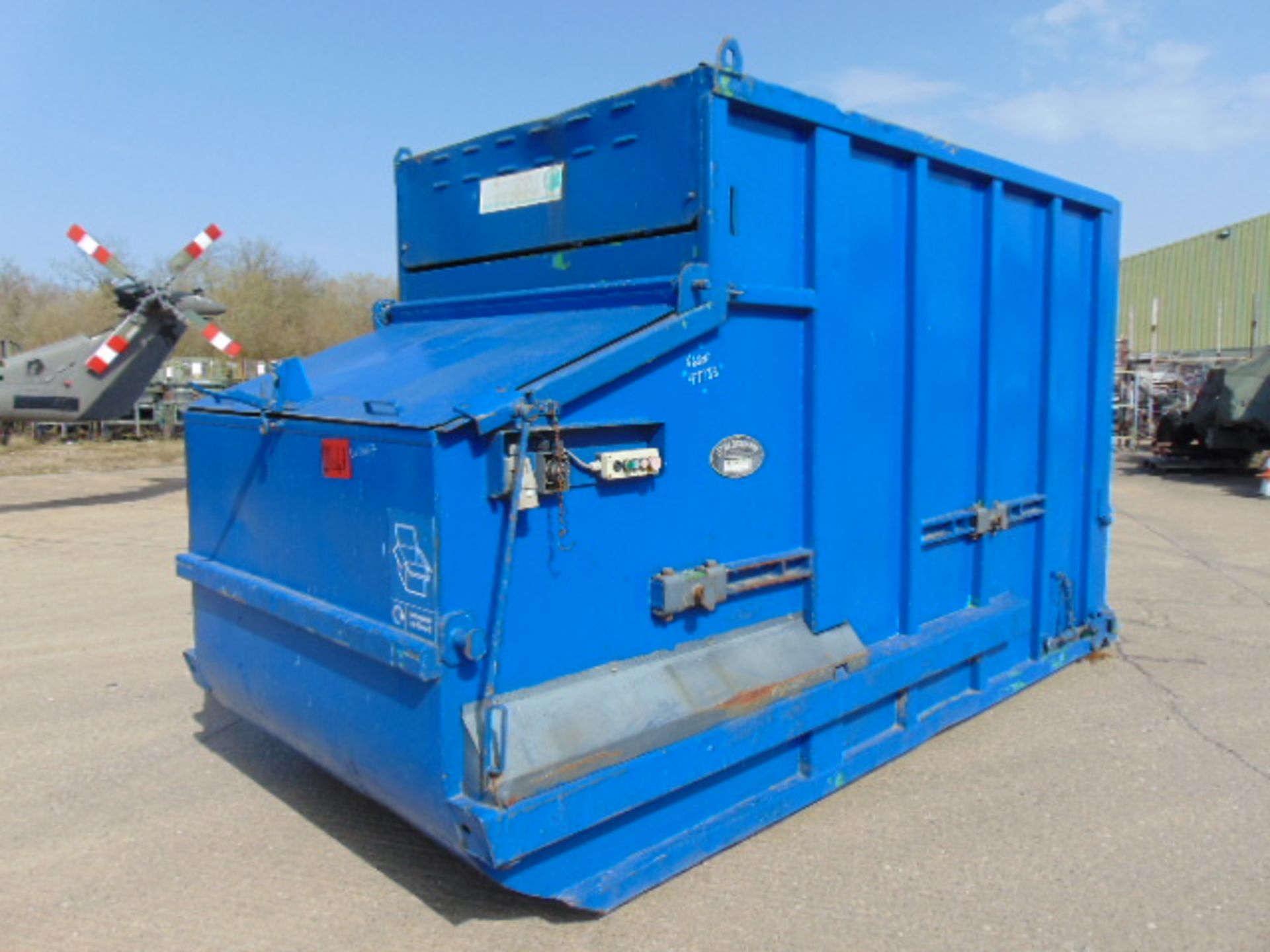 Bergman 400V Portable Waste Compactor Suitable for Skip Lorry