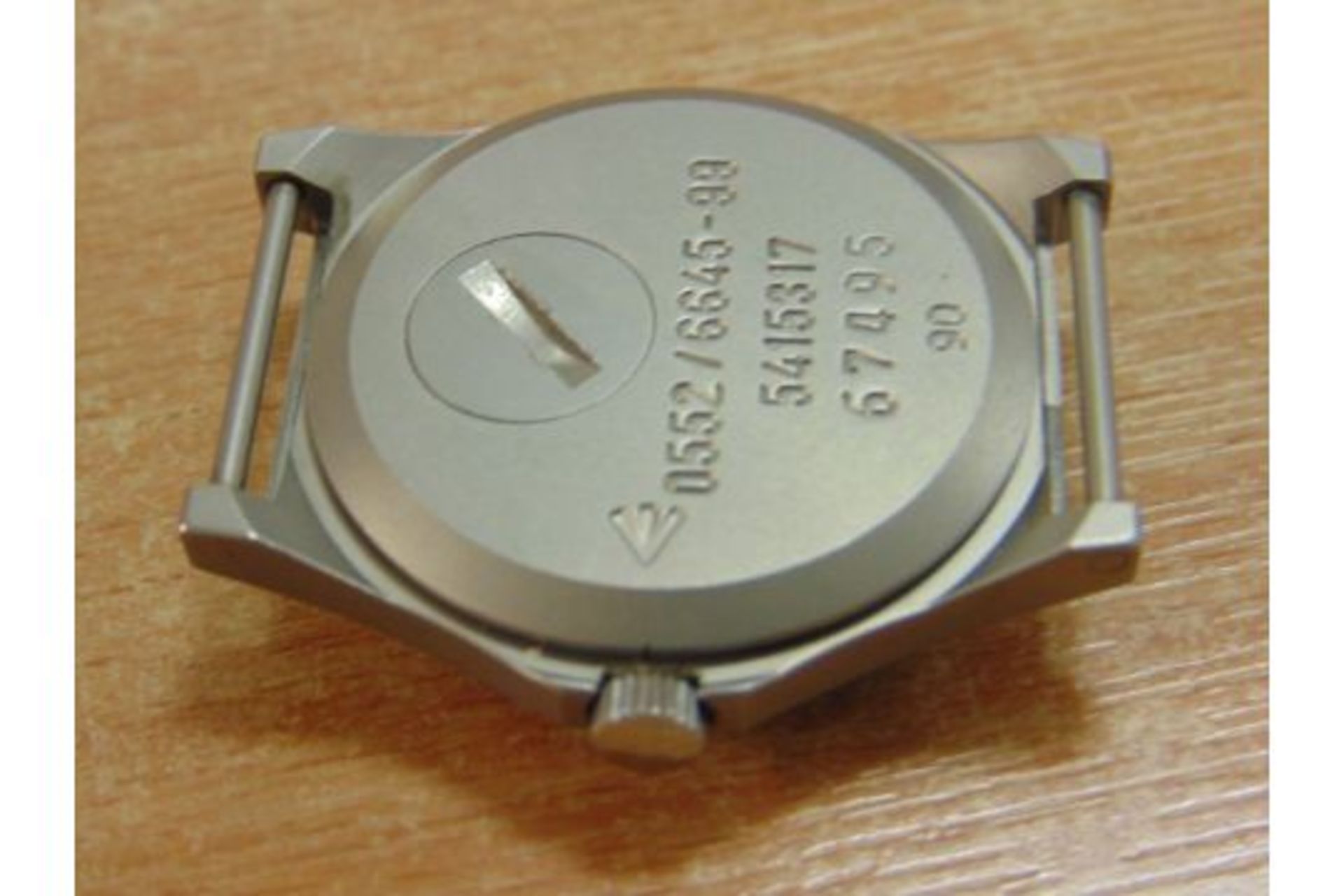ULTRA RARE CWC 0552 ROYAL NAVY/MARINES ISSUE SERVICE WATCH DATED 1990 GULF WAR - UNISSUED - Image 5 of 8