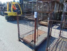 STEEL STACKING STILLAGE WITH REMOVEABLE SIDES AND CORNER POSTS