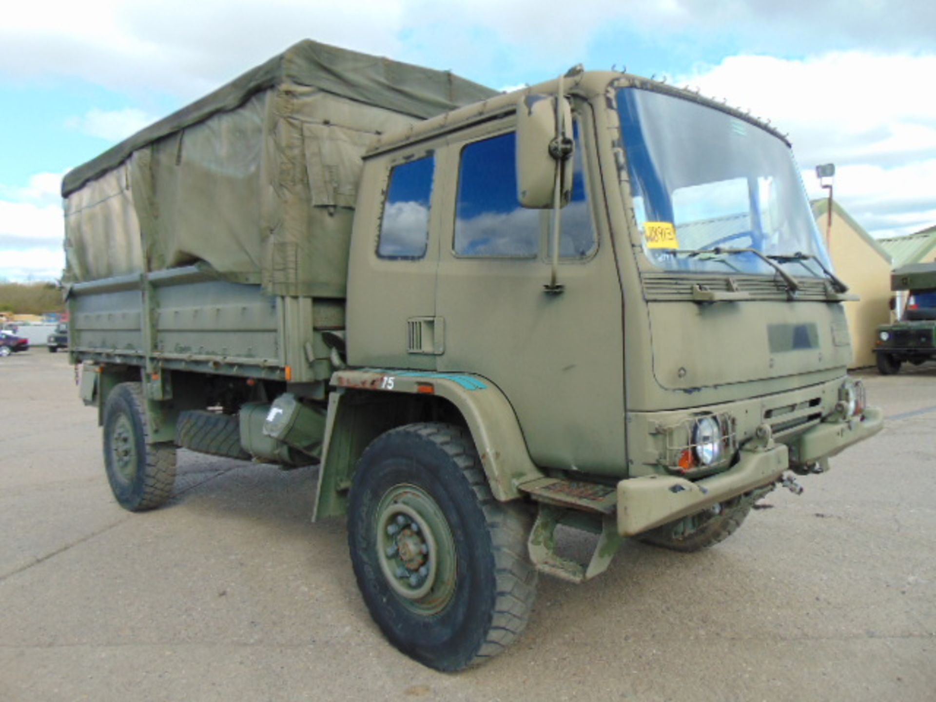 Left Hand Drive Leyland Daf 45/150 4 x 4 fitted with Hydraulic Winch ( operates Front and Rear )