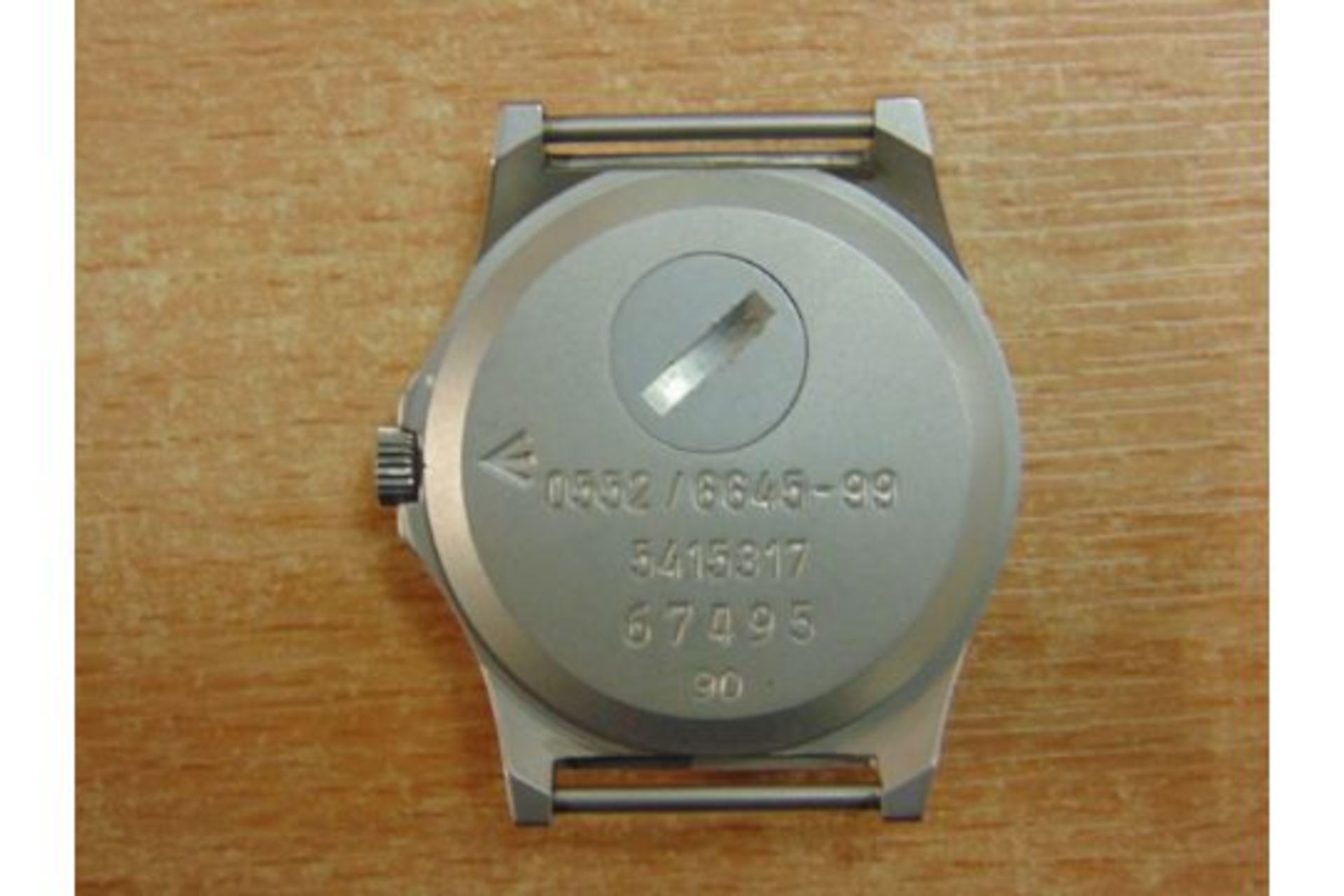 ULTRA RARE CWC 0552 ROYAL NAVY/MARINES ISSUE SERVICE WATCH DATED 1990 GULF WAR - UNISSUED - Image 4 of 8