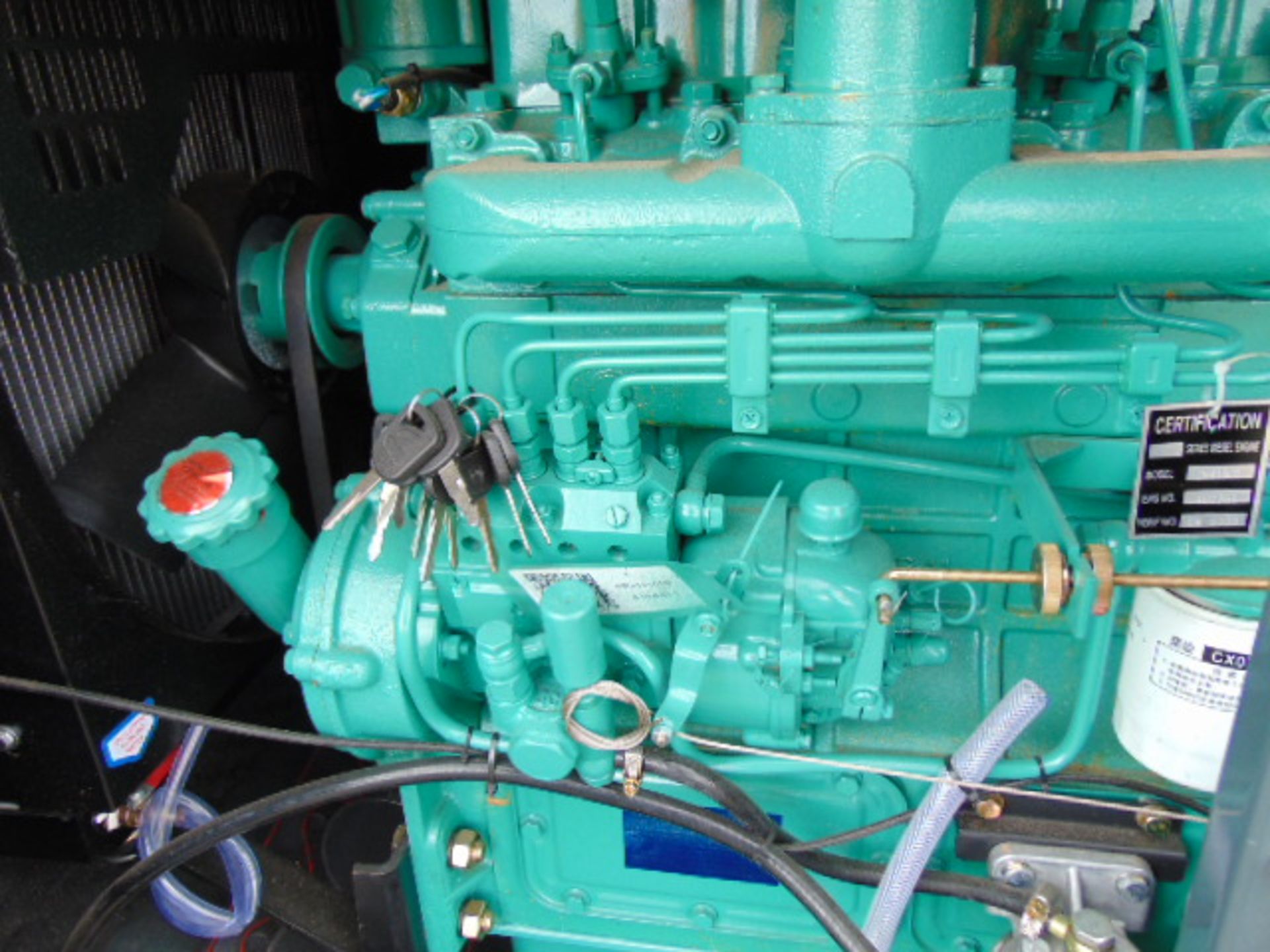 2020 UNISSUED 50 KVA 3 Phase Silent Diesel Generator Set - Image 9 of 18