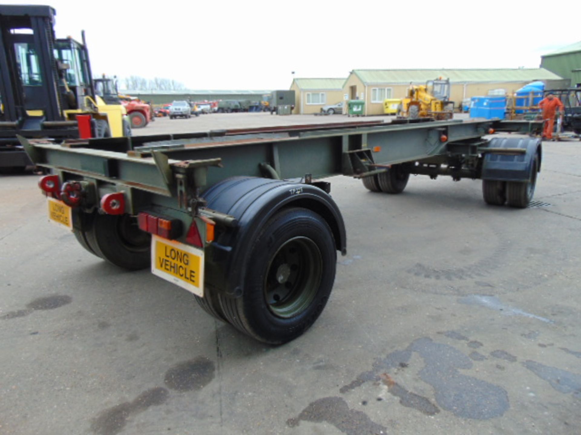 King DB20 2 axle drawbar skeletal trailer - Image 6 of 21