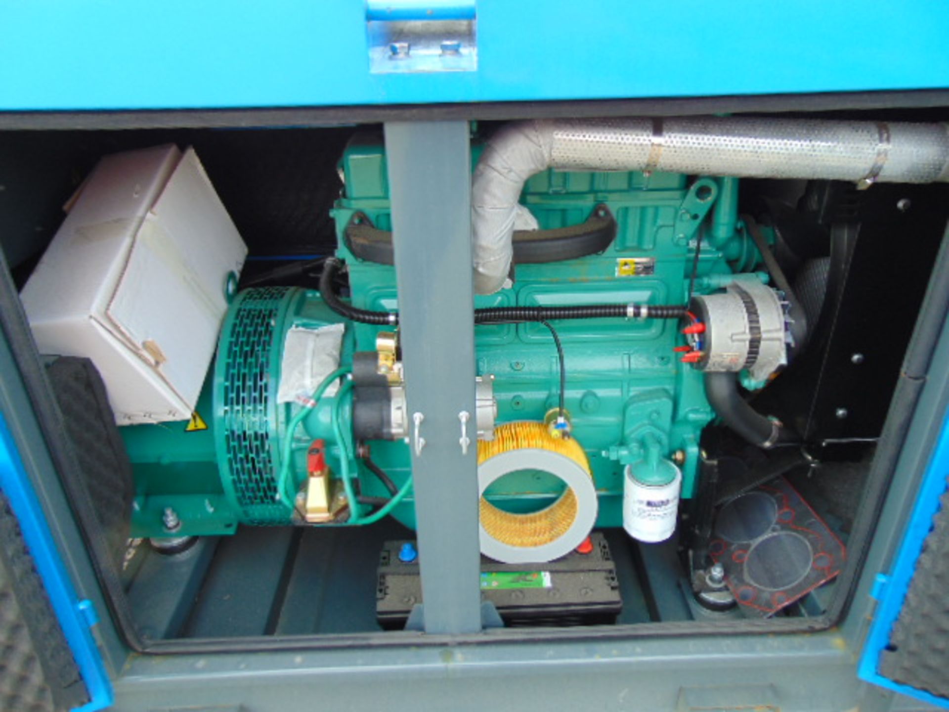 2020 UNISSUED 50 KVA 3 Phase Silent Diesel Generator Set - Image 11 of 18