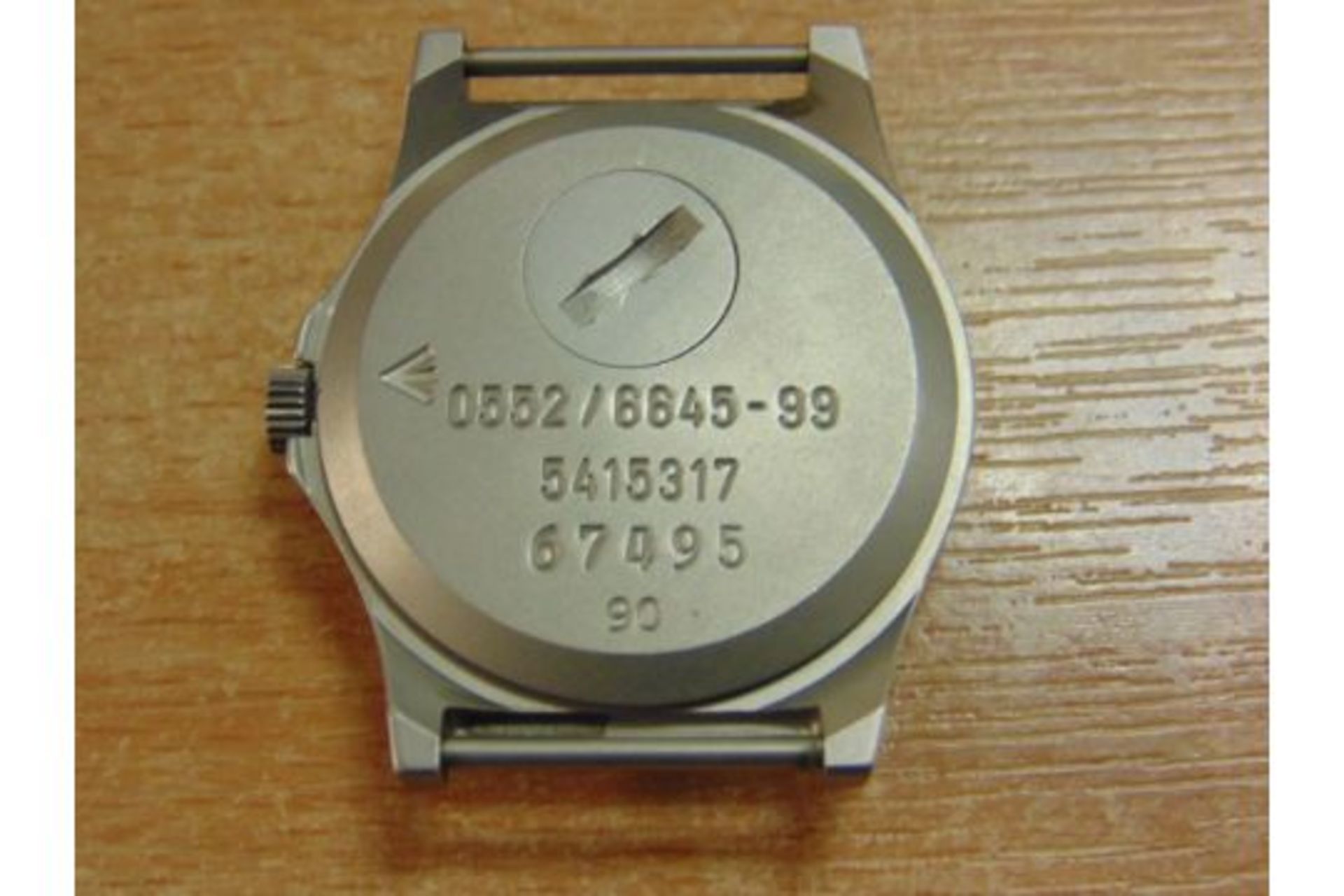 ULTRA RARE CWC 0552 ROYAL NAVY/MARINES ISSUE SERVICE WATCH DATED 1990 GULF WAR - UNISSUED - Image 3 of 8