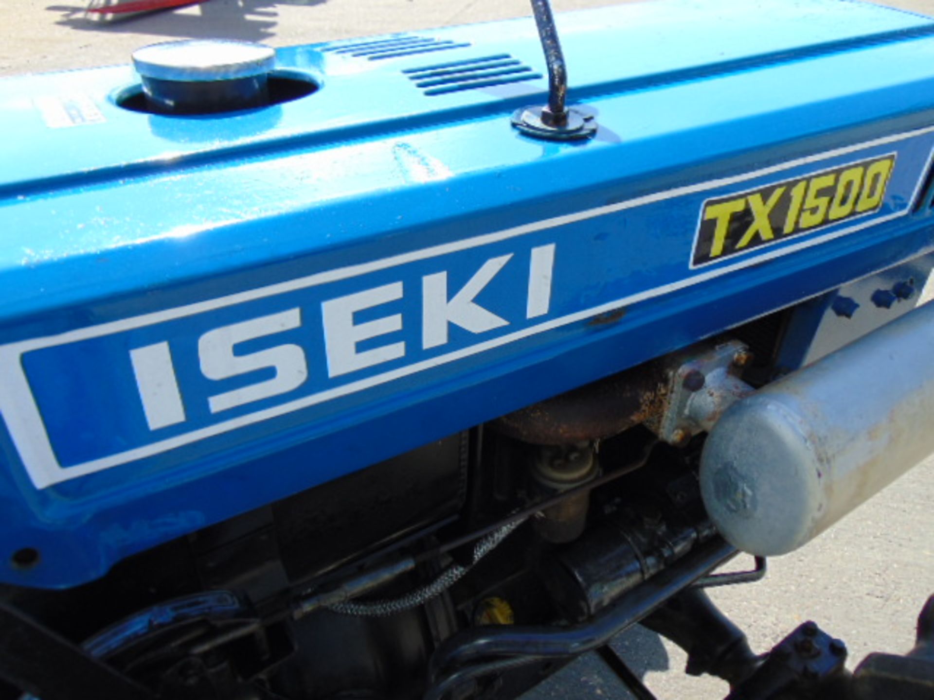 Iseki TX1500 4x4 Compact Tractor c/w Rotavator - Image 14 of 19