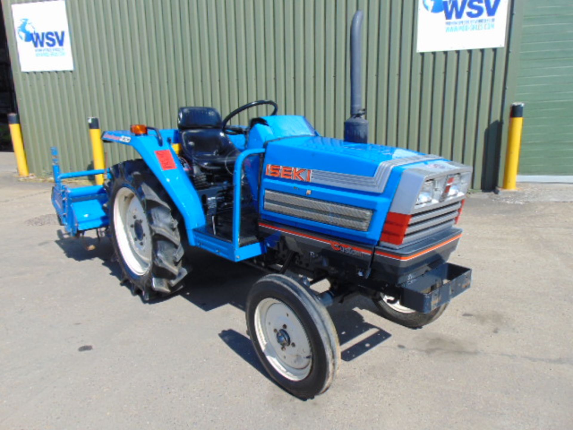 Iseki 230 Compact Tractor c/w Rotavator ONLY 527 HOURS! - Image 2 of 21