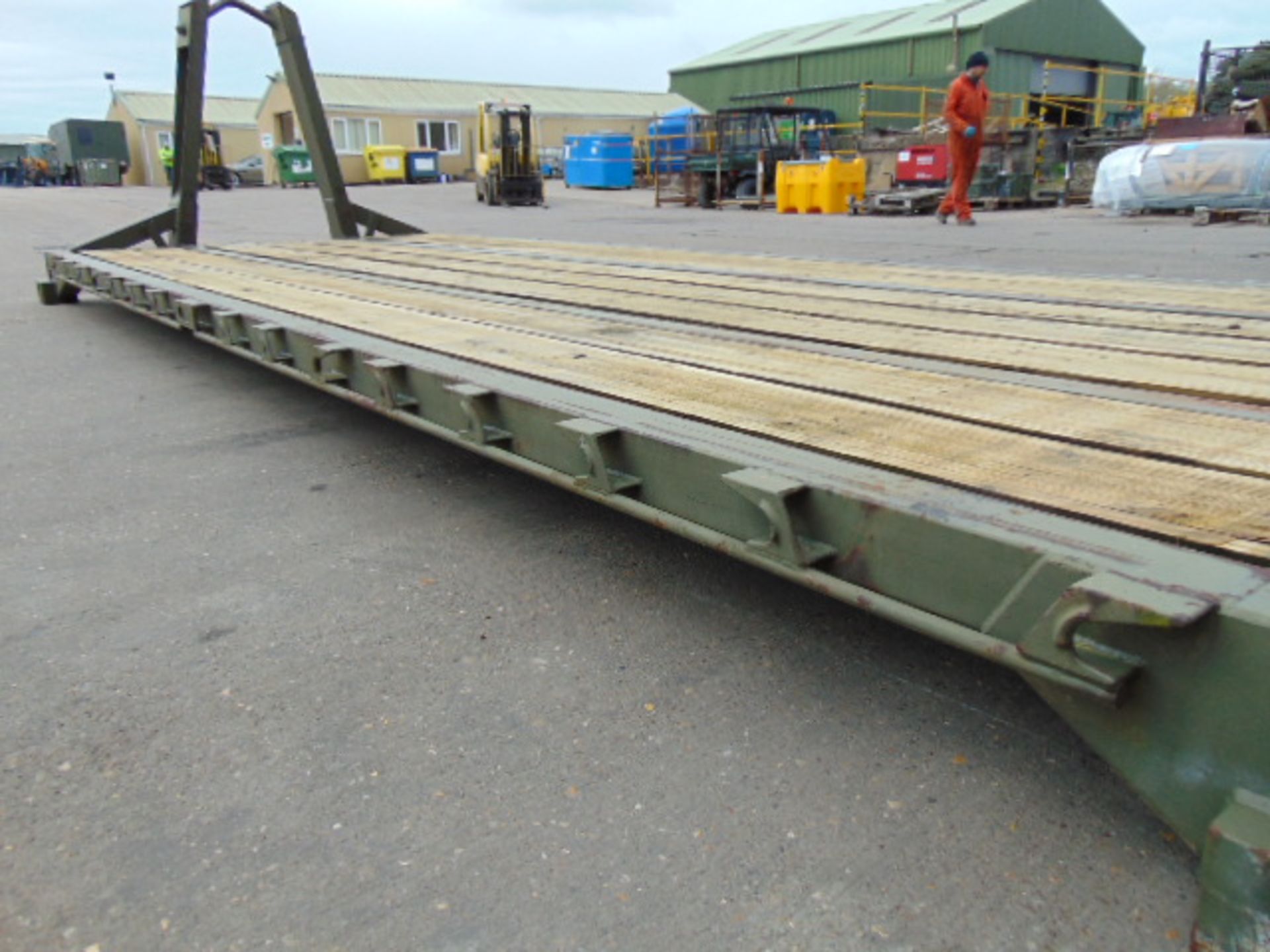 Marshall Engineering 20ft Flat Rack - Image 7 of 10