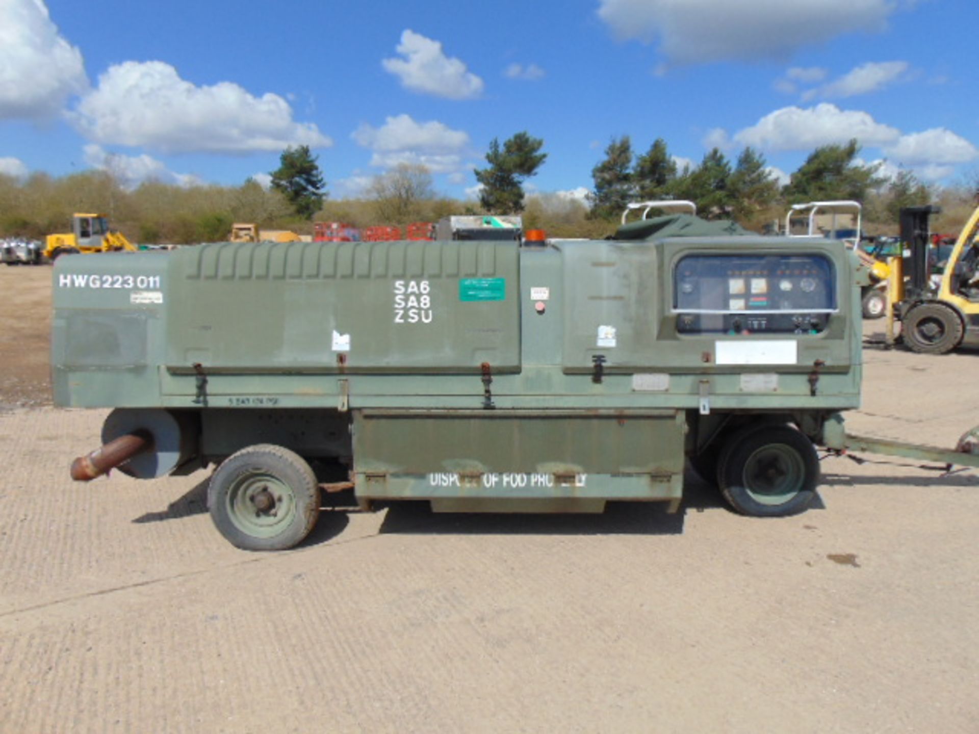 ADE Twin Axle 60 KVA 48KW Aircraft Ground Power Unit c/w Cummins Engine - Image 5 of 22