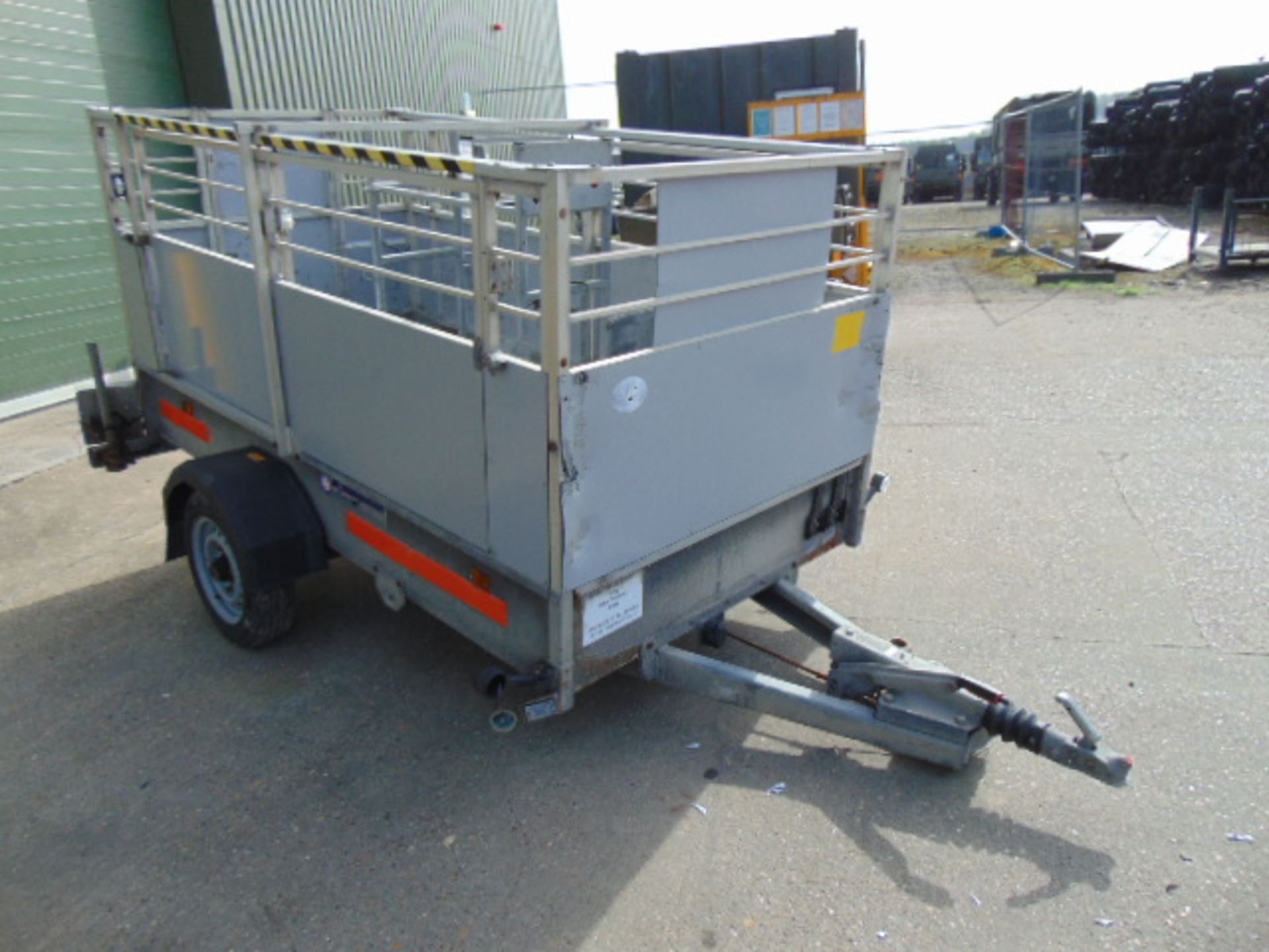 Ex British Telecom Indespension 750Kg Single Axle Engineers Trailer - Image 7 of 14