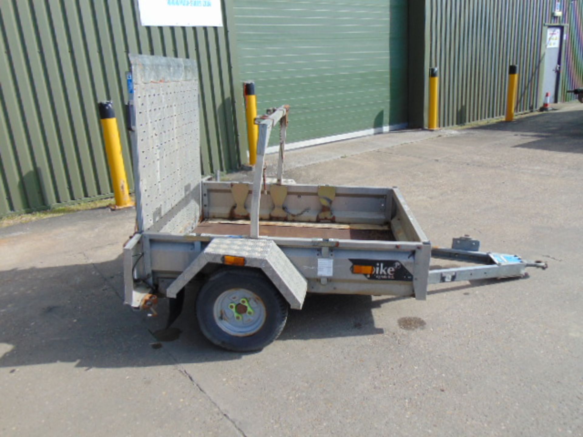 Aluminium 2 Wheel Plant Trailer c/w Rear Ramp - Image 5 of 14