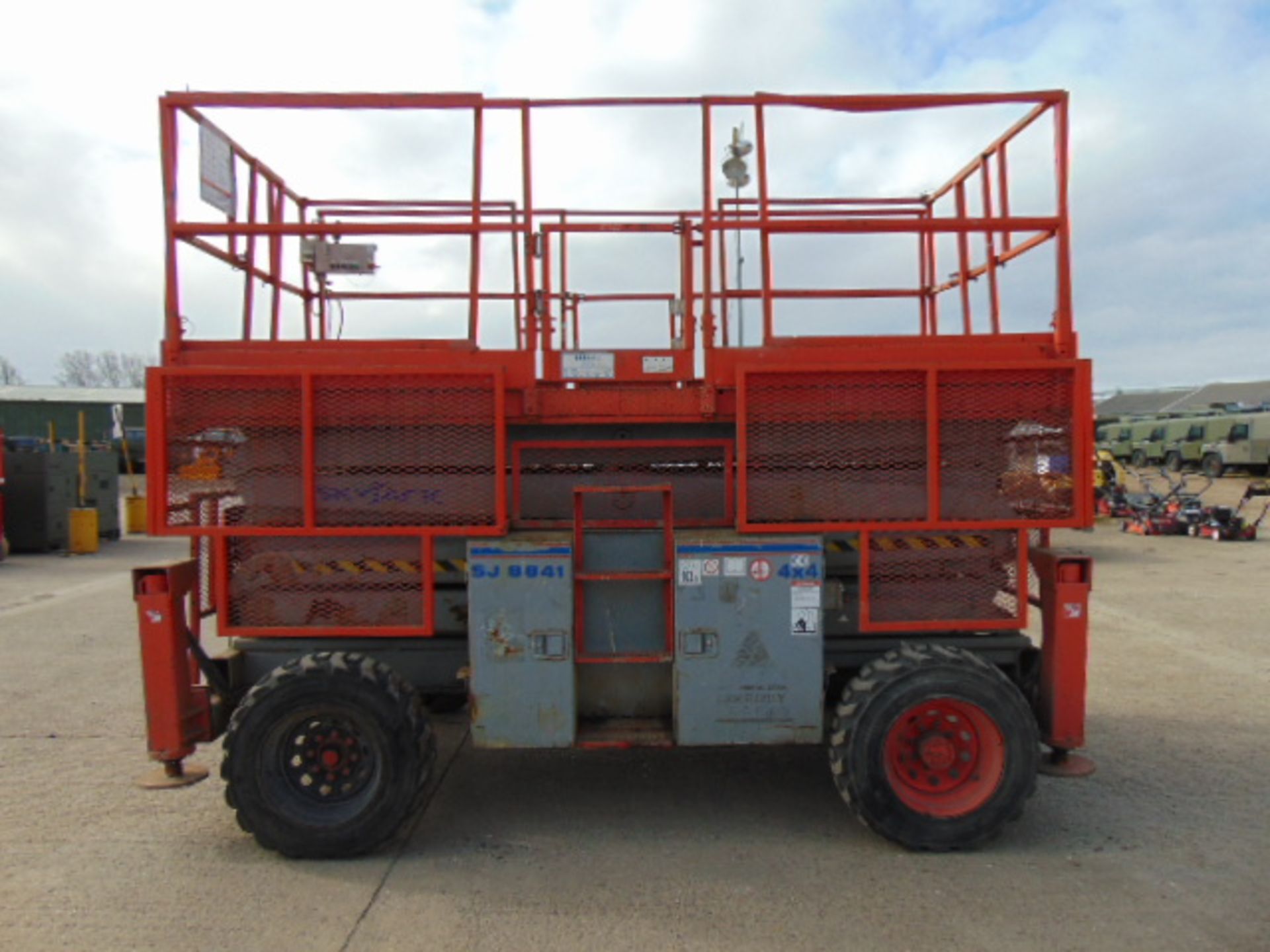 SkyJack SJ8841 Rough Terrain 14.5m Diesel Scissor Lift - Image 8 of 26